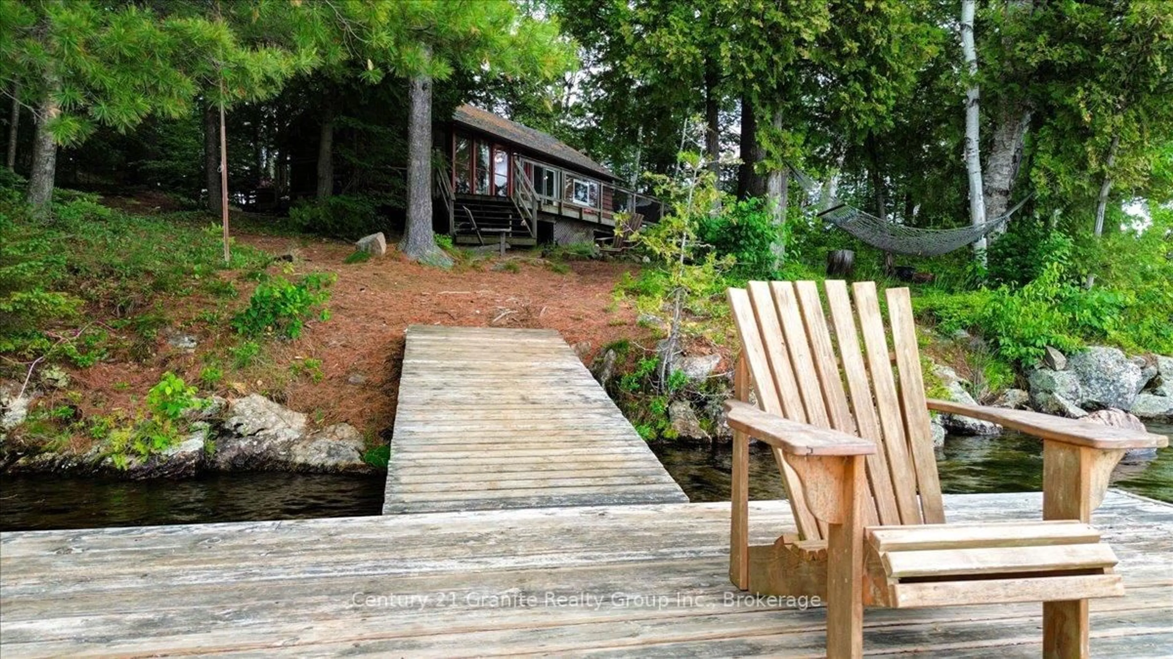 Patio, water/lake/river/ocean view for 19400 Upper Paudash-Birch, Highlands East Ontario K0L 1M0