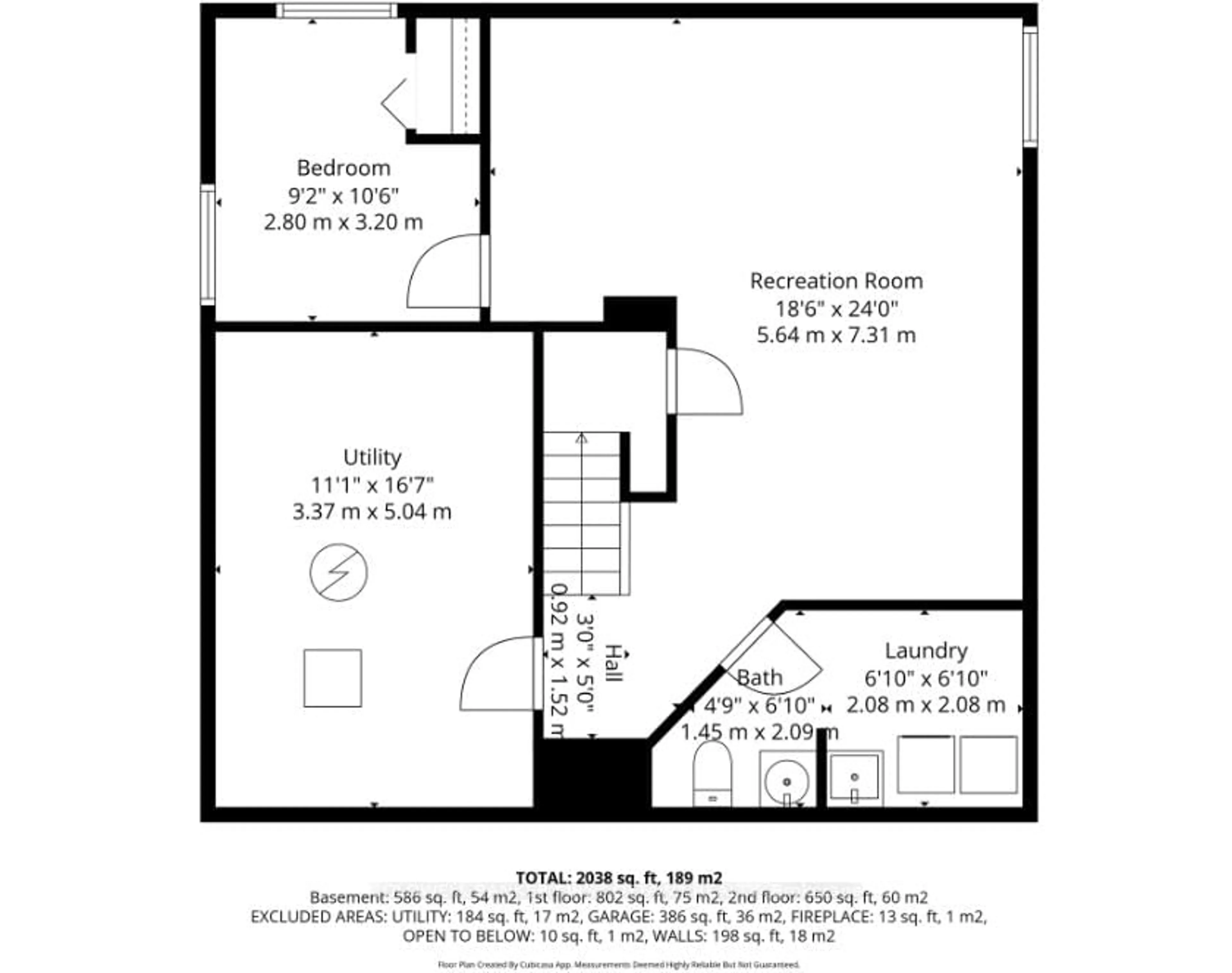 Floor plan for 390 Cloverheath Cres, Ottawa Ontario K1E 2R8