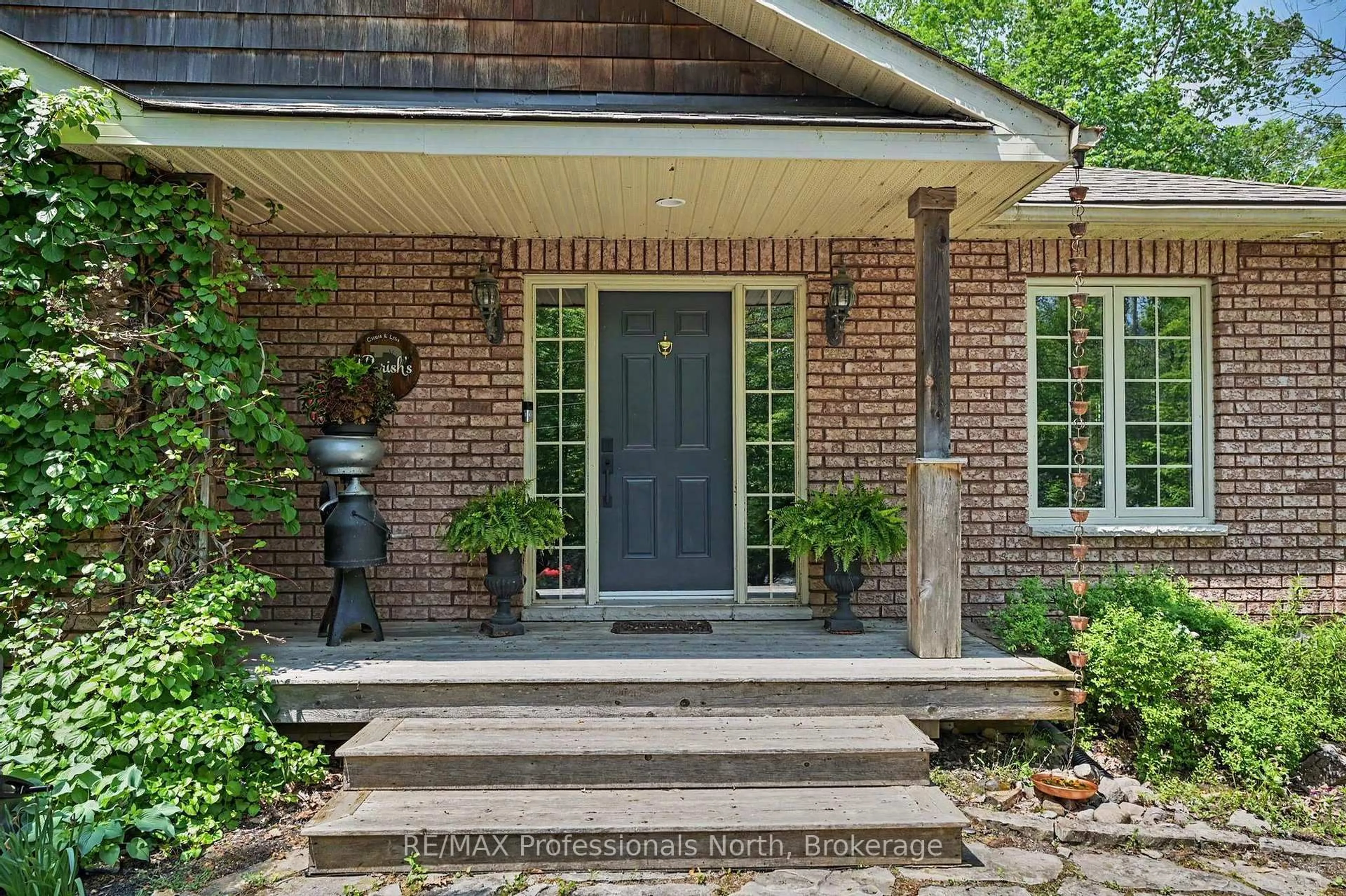Home with brick exterior material, street for 1661 Hospitality Rd, Minden Hills Ontario K0M 2K0