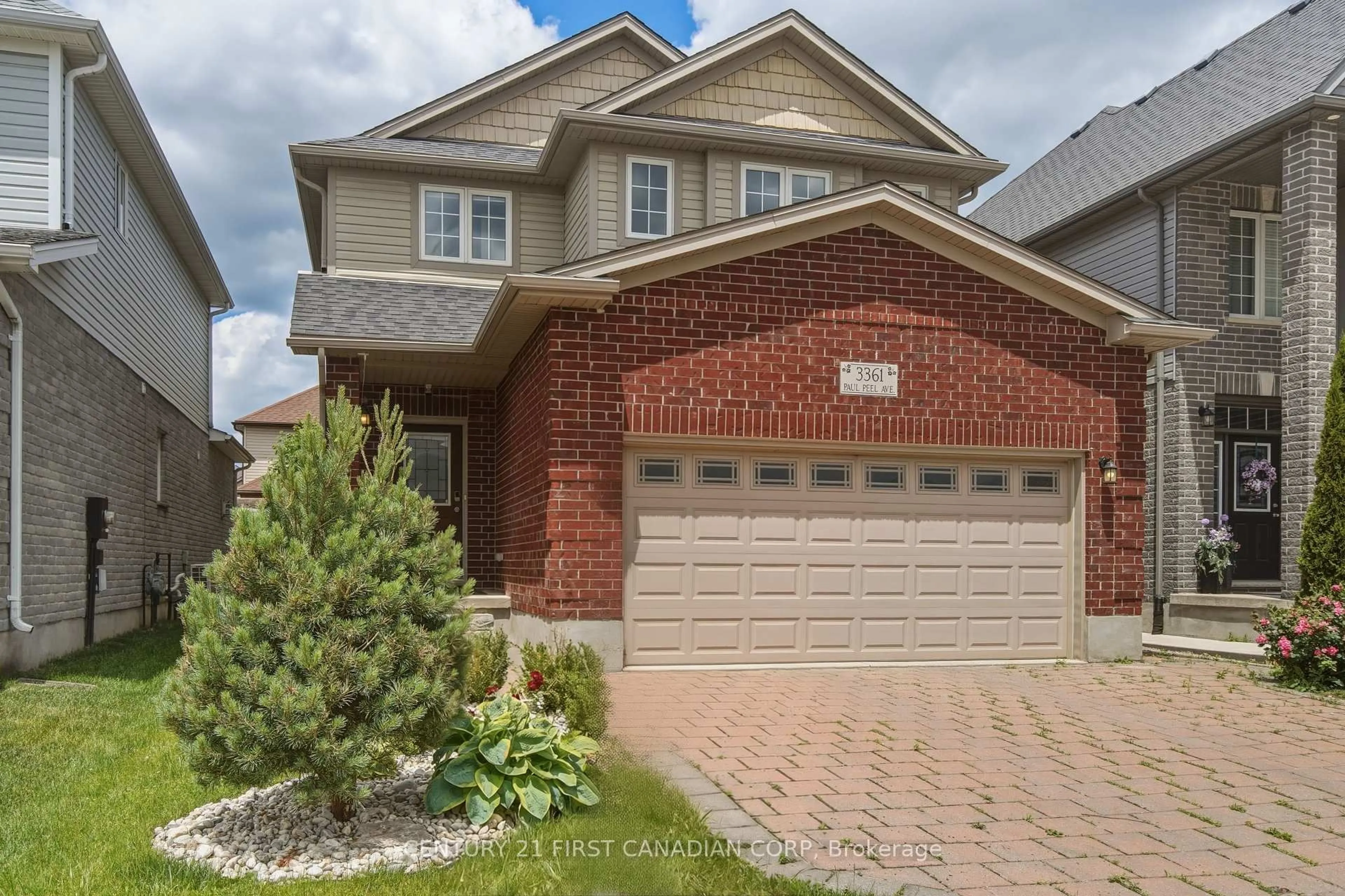 Home with brick exterior material, street for 3361 Paulpeel Ave, London South Ontario N6L 0A4