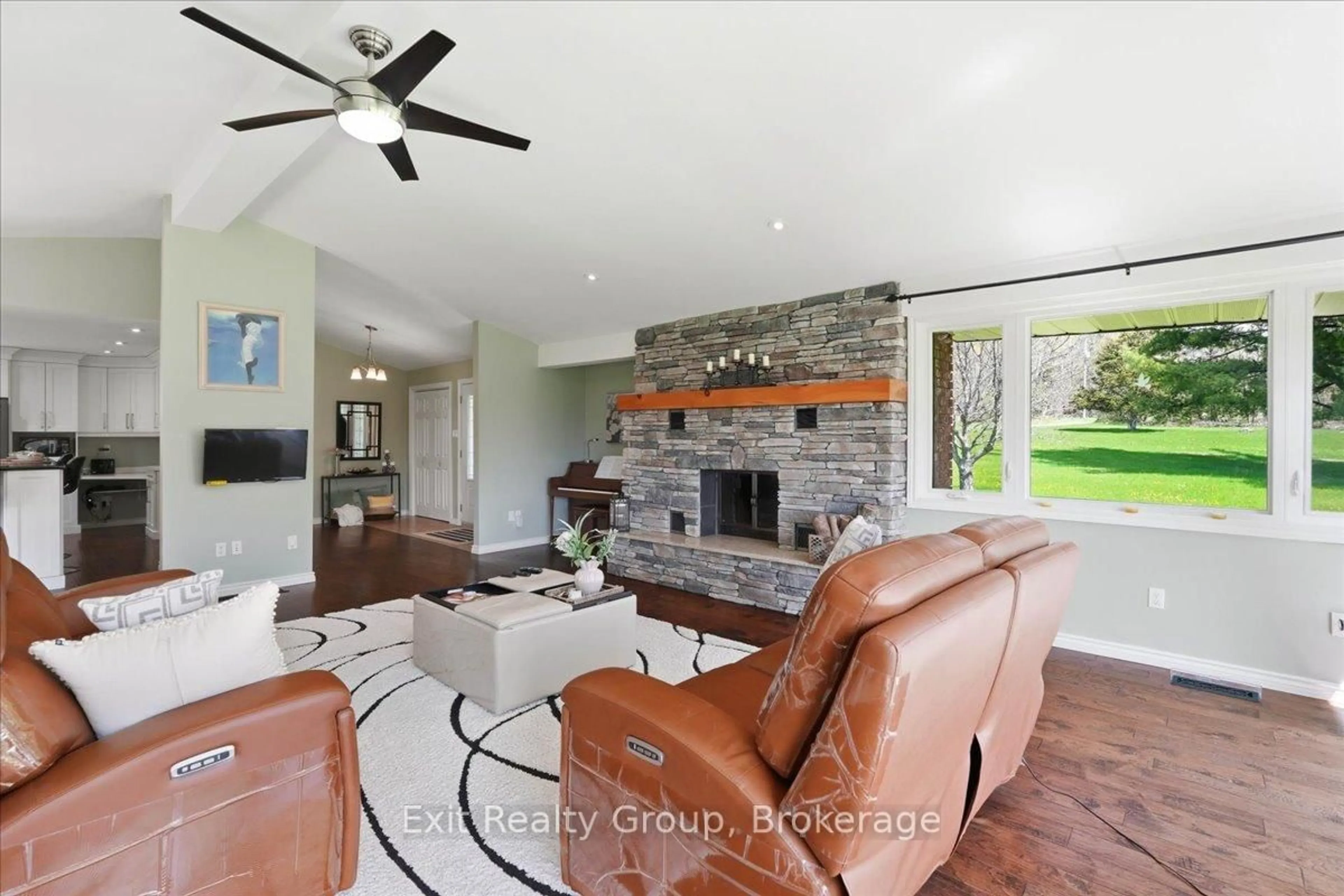 Living room with furniture, ceramic/tile floor for 1001 Baptist Church Rd, Stirling Ontario K0K 3E0