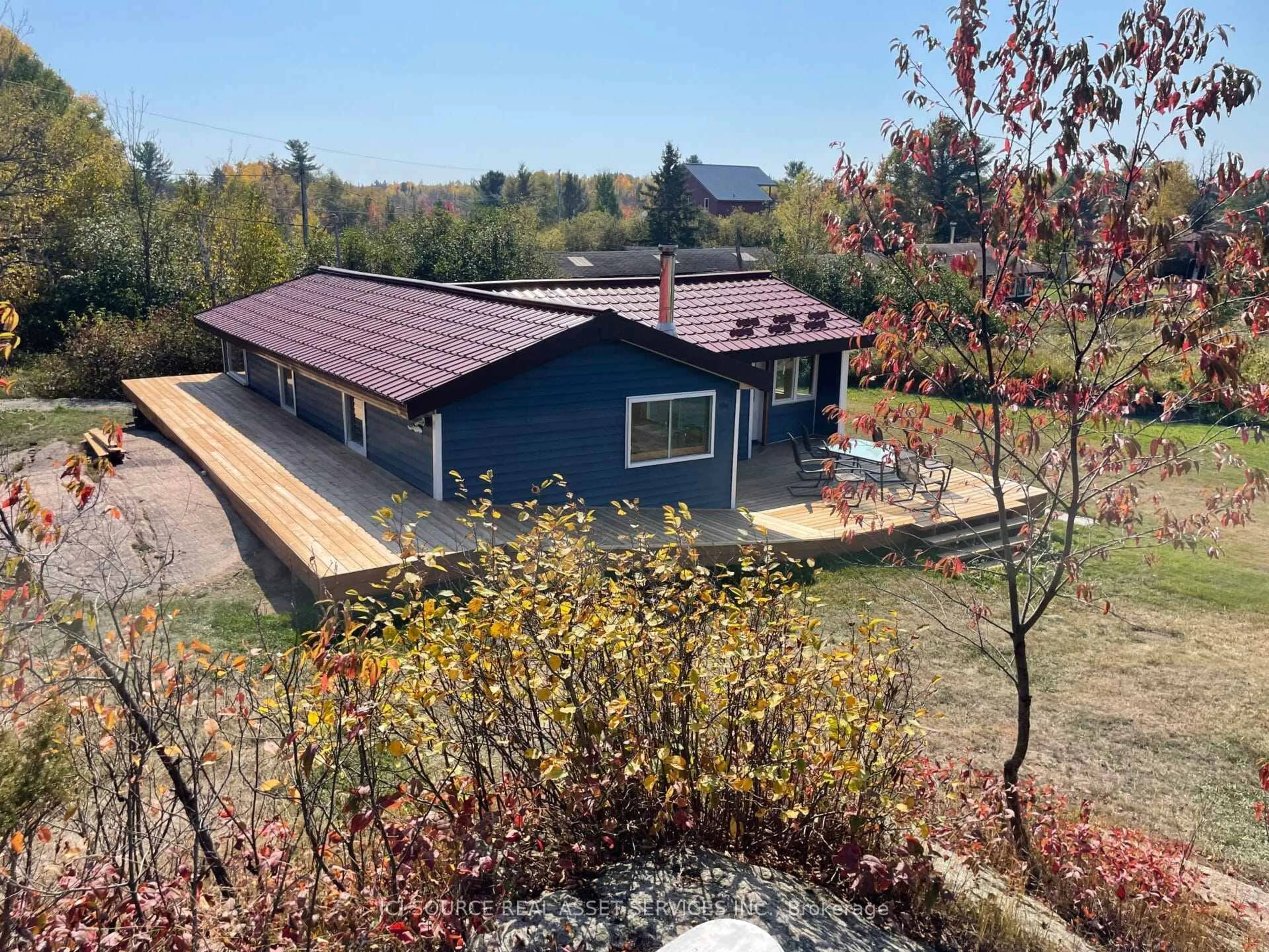 A pic from outside/outdoor area/front of a property/back of a property/a pic from drone, unknown for 596C Ham Lake Rd, Killarney Ontario P0M 1A0