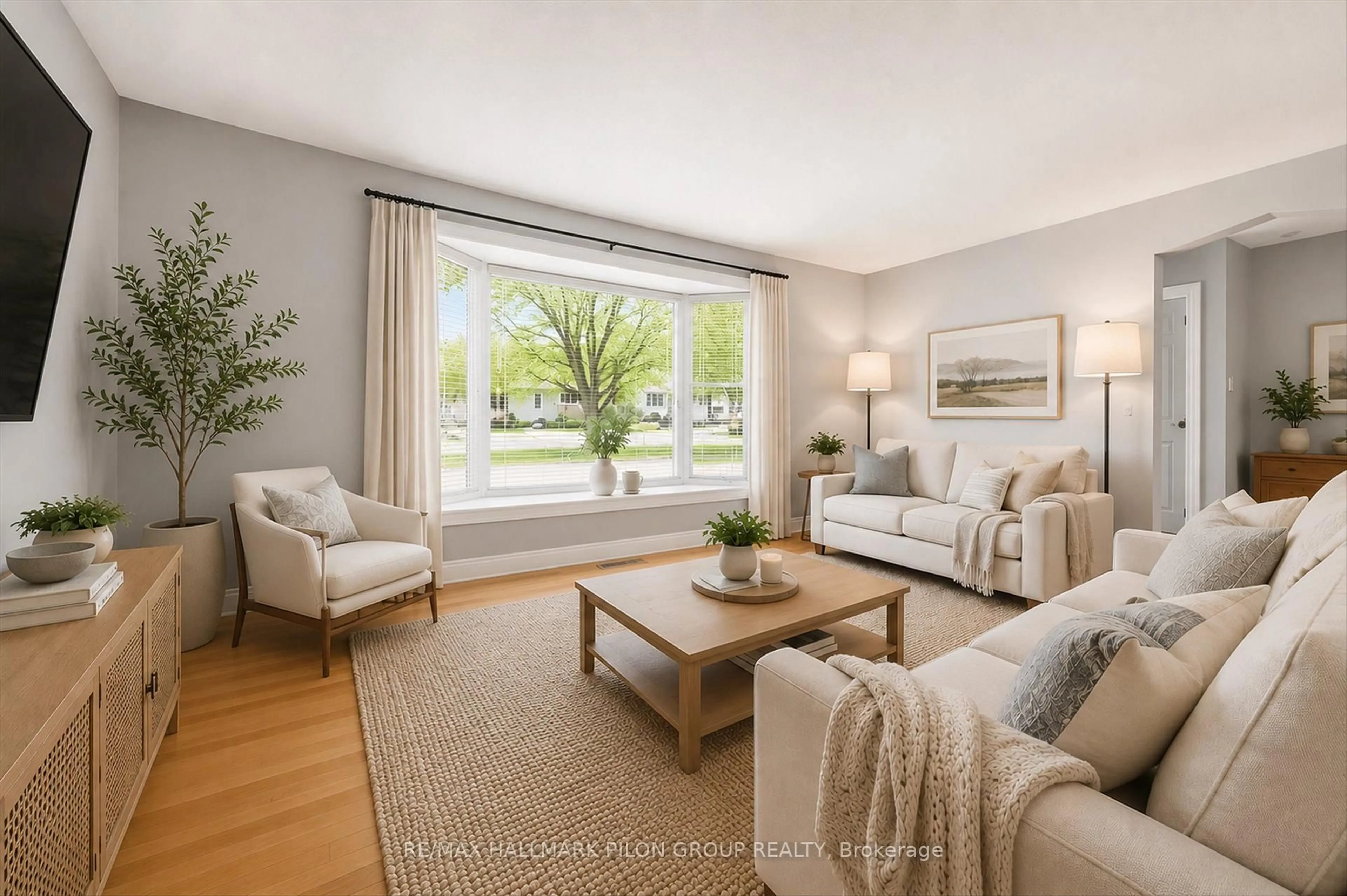 Living room with furniture, unknown for 962 Weston Dr, Ottawa Ontario K1G 1X2
