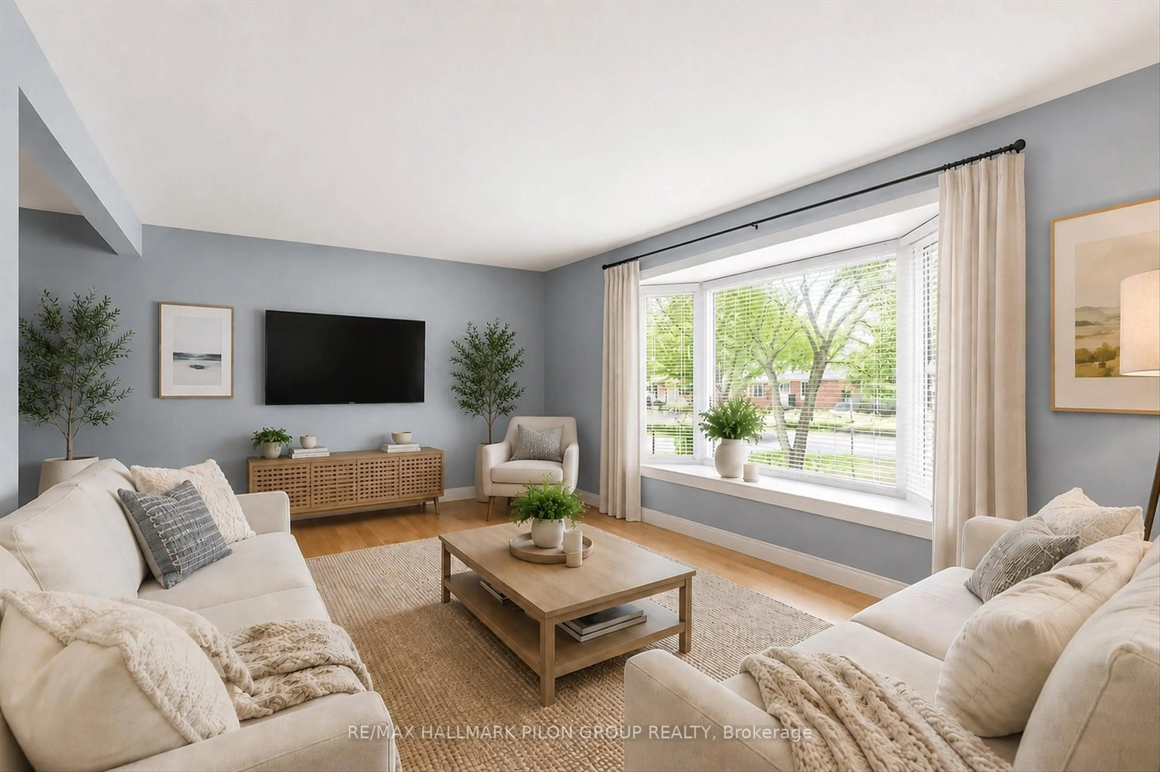 Living room with furniture, unknown for 962 Weston Dr, Ottawa Ontario K1G 1X2