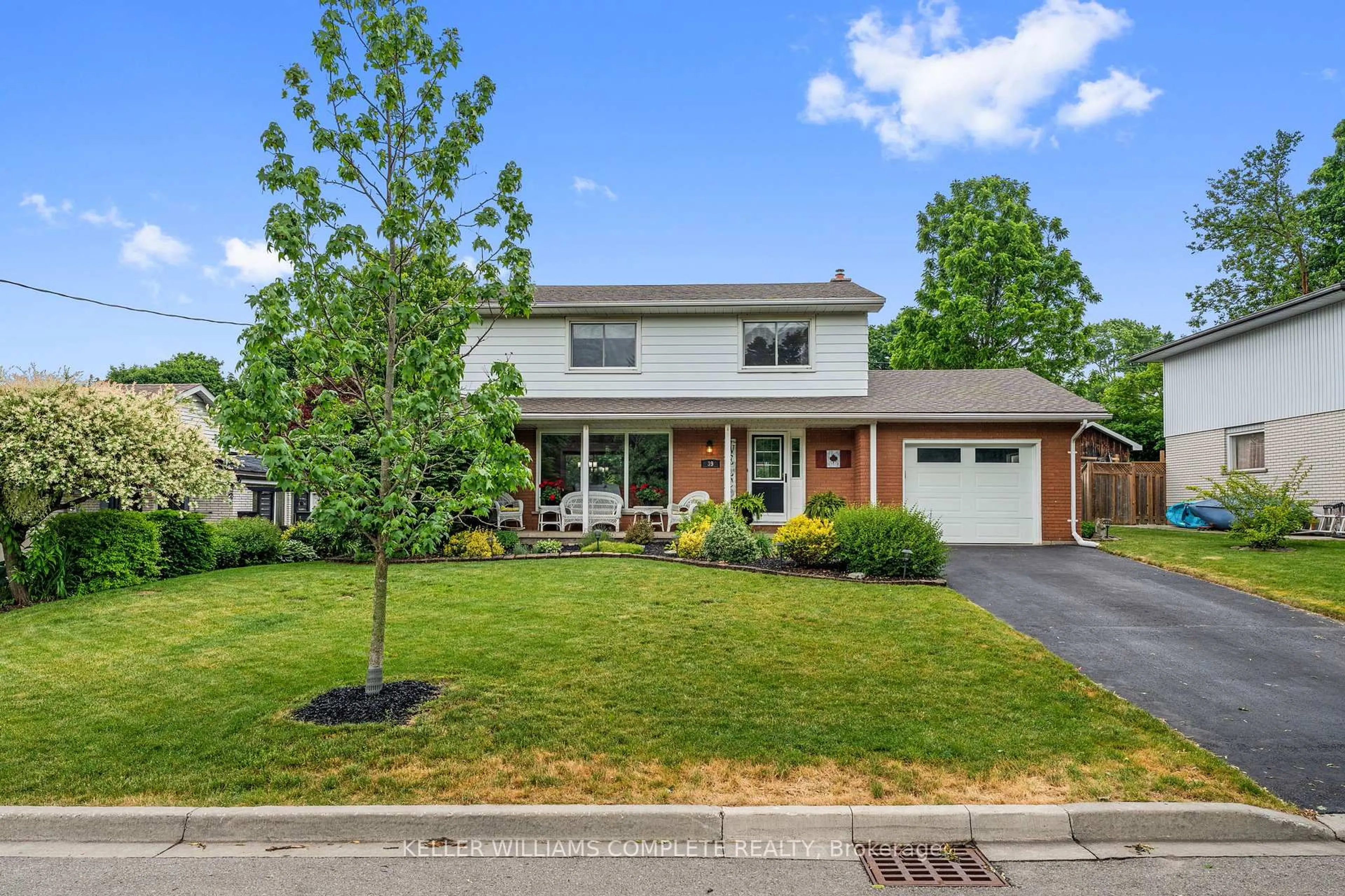 Home with brick exterior material, street for 39 Holden Ave, Norfolk Ontario N3Y 4E4