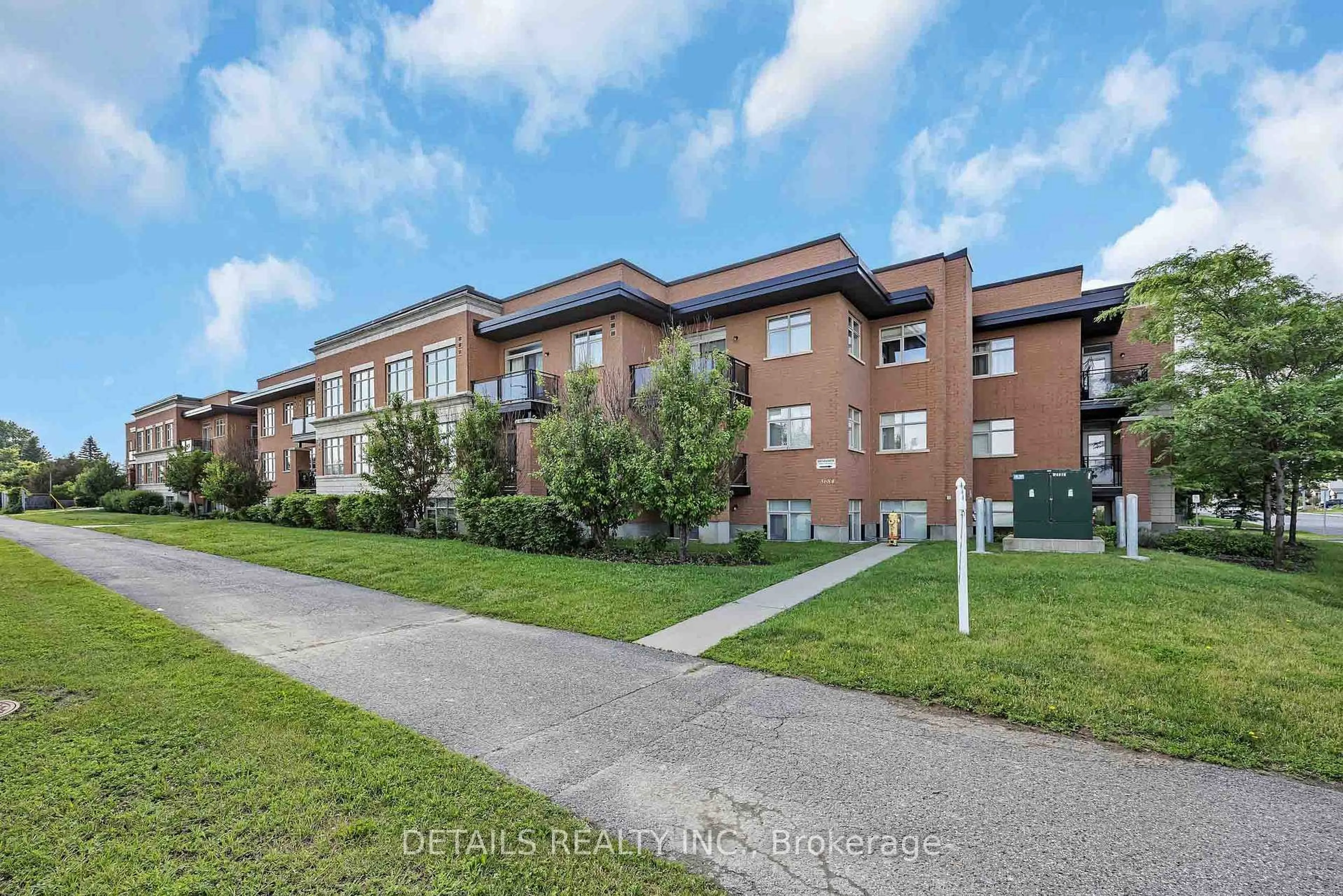 A pic from outside/outdoor area/front of a property/back of a property/a pic from drone, unknown for 3684 Fallowfield Rd #117, Ottawa Ontario K2J 4H3