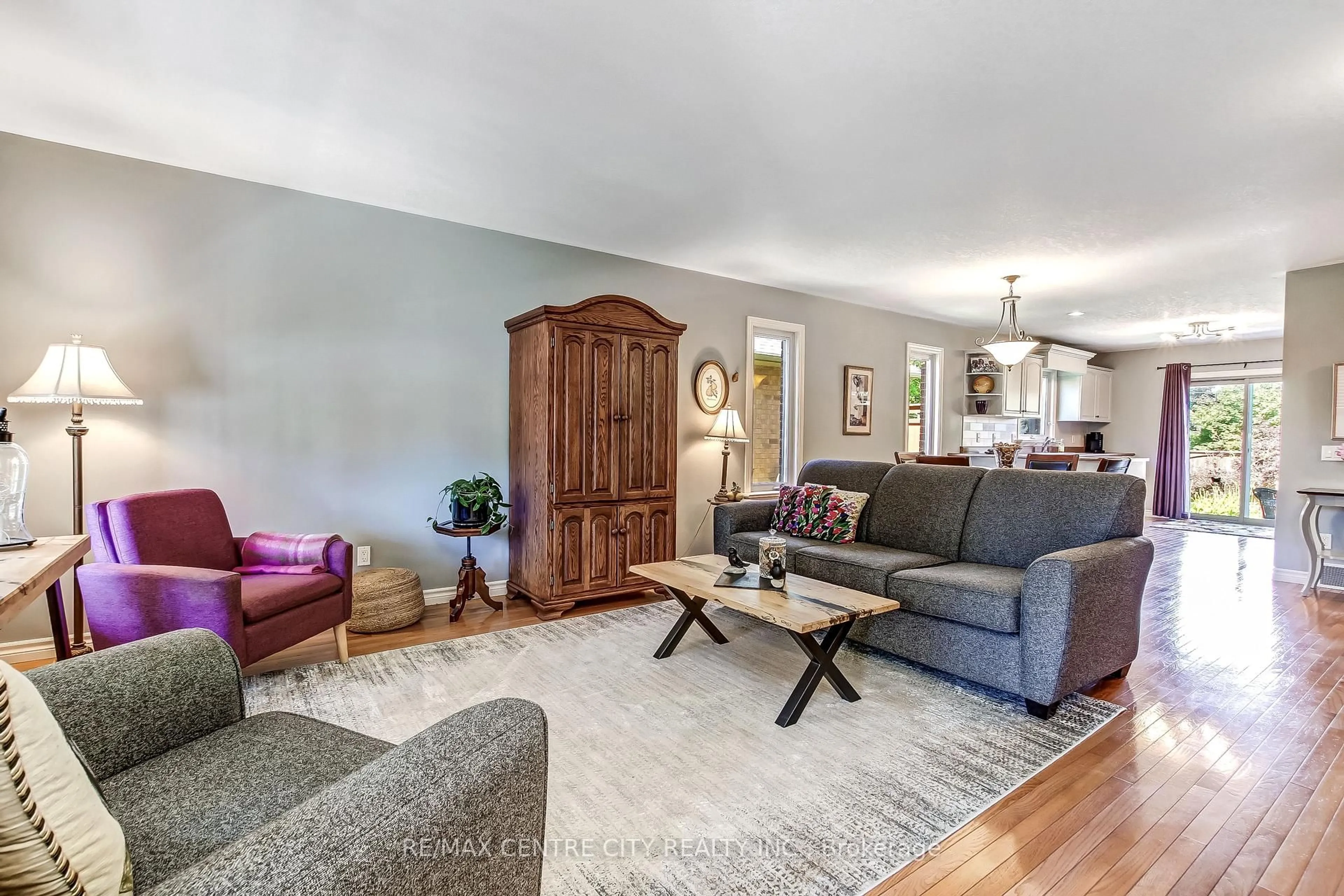 Living room with furniture, unknown for 34 Lightbourne Ave, Stratford Ontario N4Z 1J8