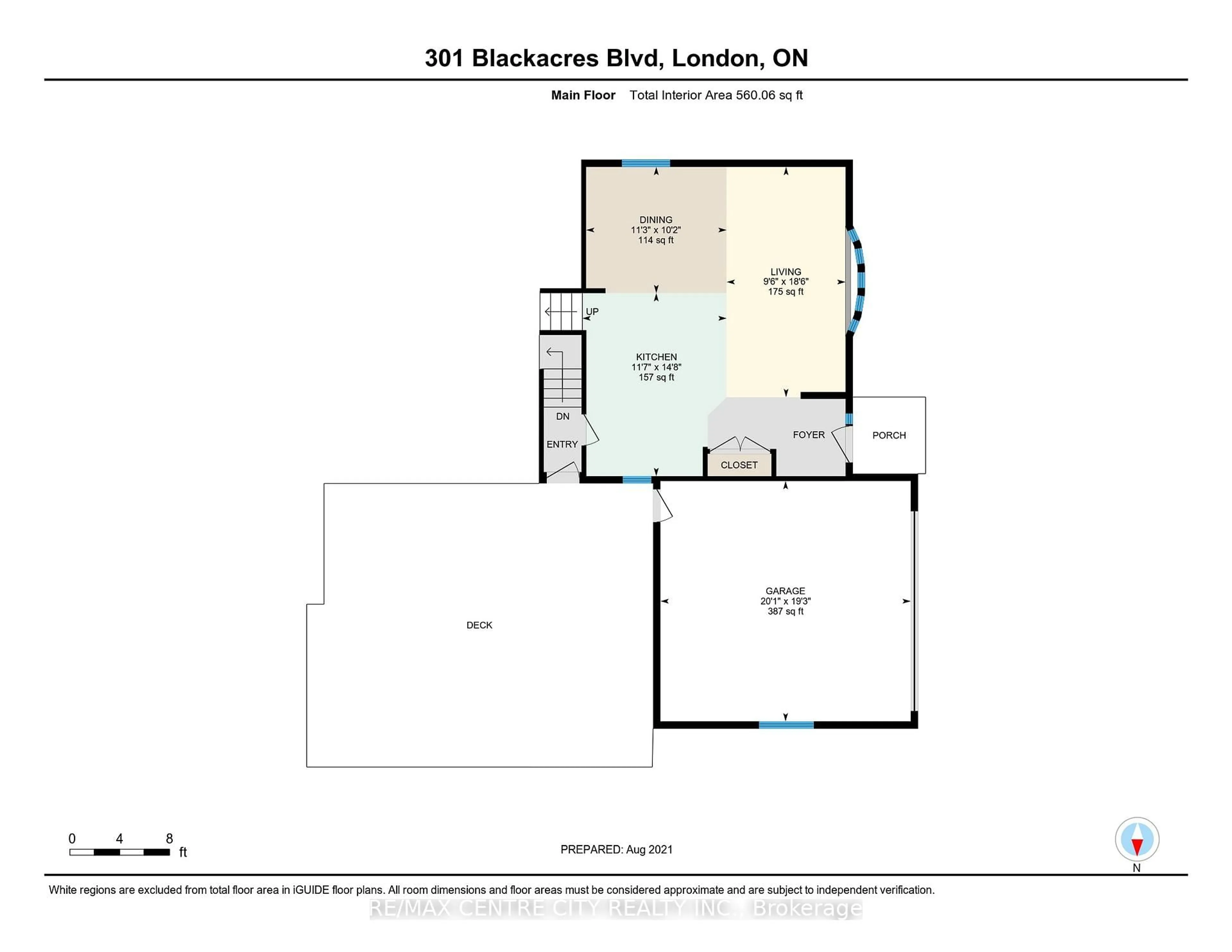 Floor plan for 301 Blackacres Blvd, London North Ontario N6G 2T9