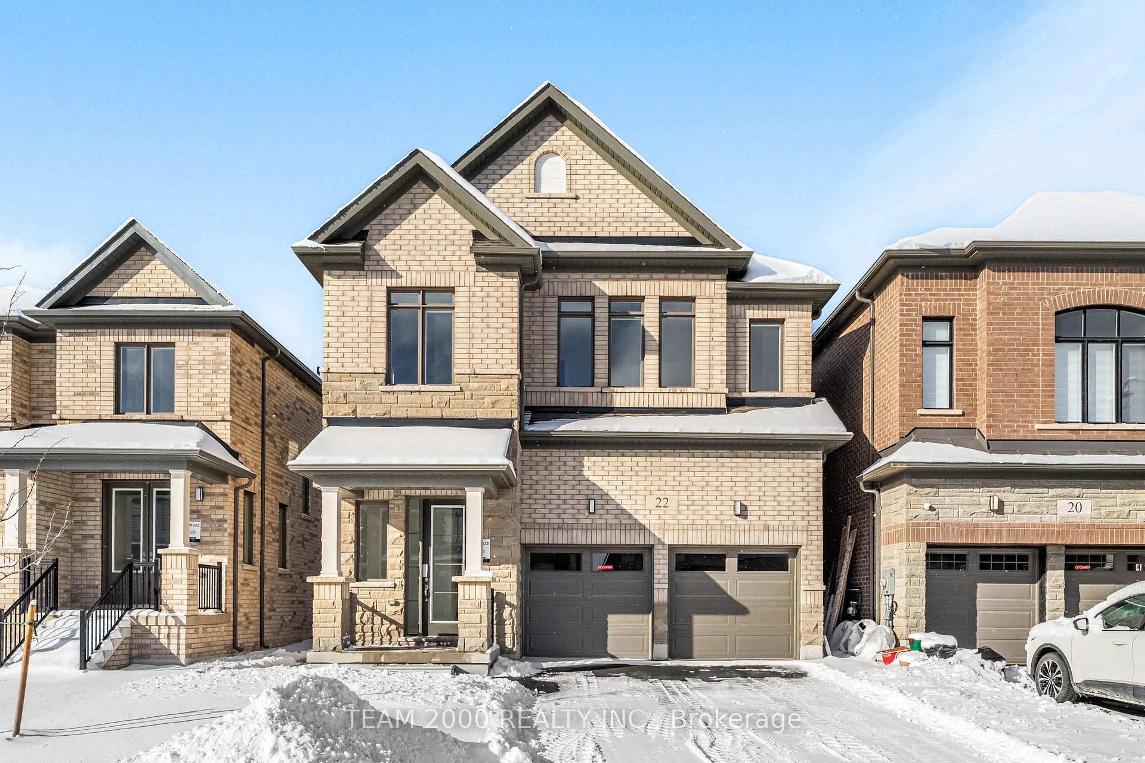 Home with brick exterior material, street for 22 Tyler Ave, Erin Ontario N0B 1T0