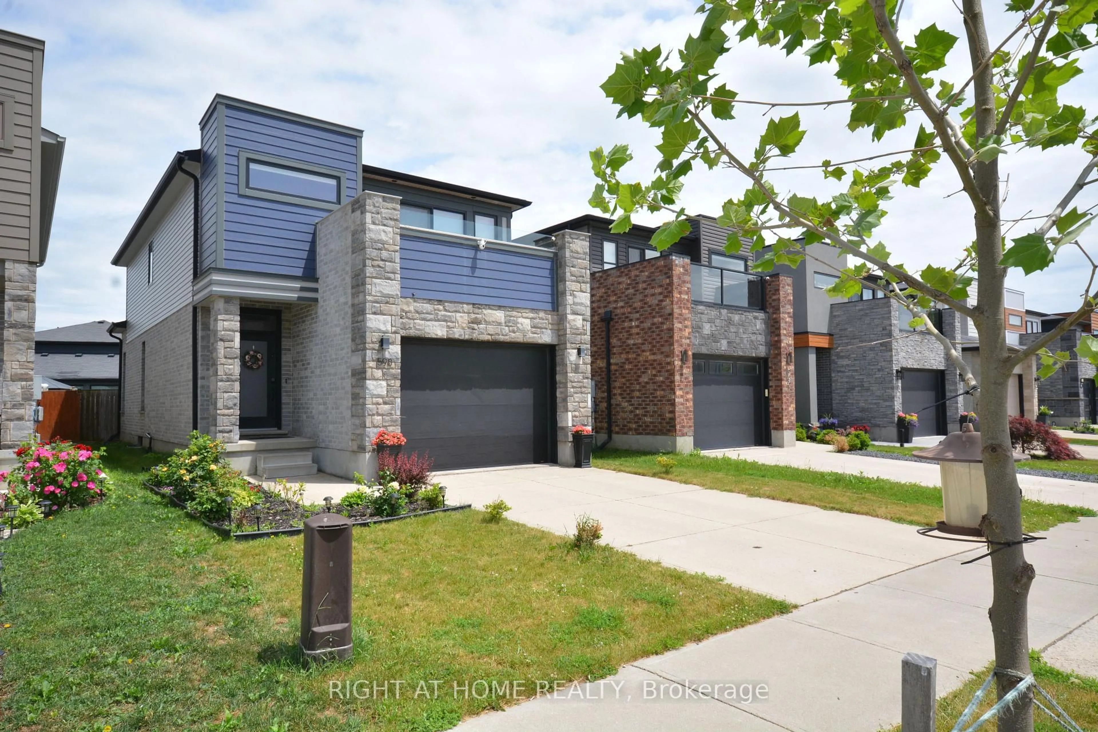 Home with brick exterior material, street for 598 FREEPORT St, London North Ontario N6G 0R2