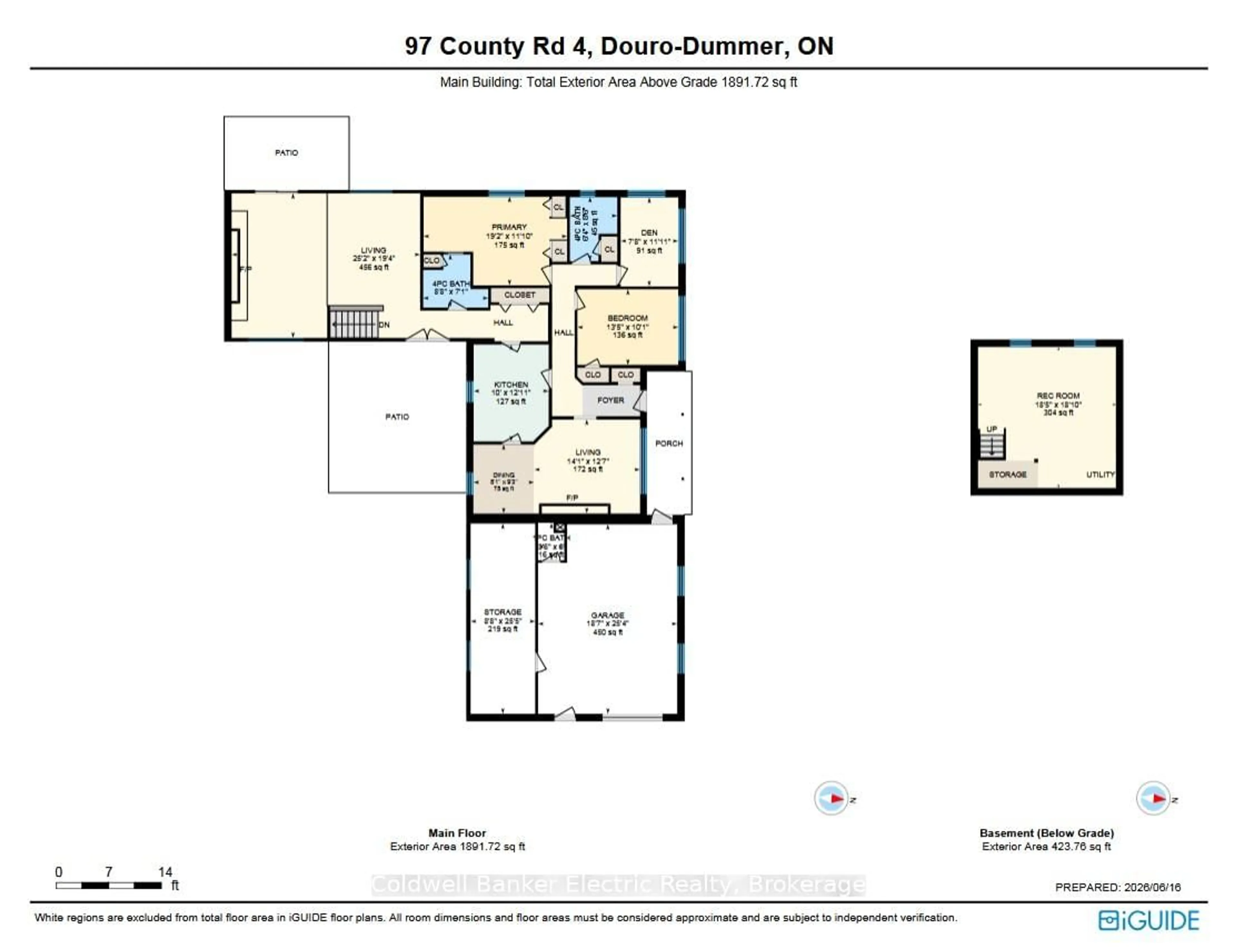 Floor plan for 97 County Rd 4 Rd, Douro-Dummer Ontario K9L 1V5