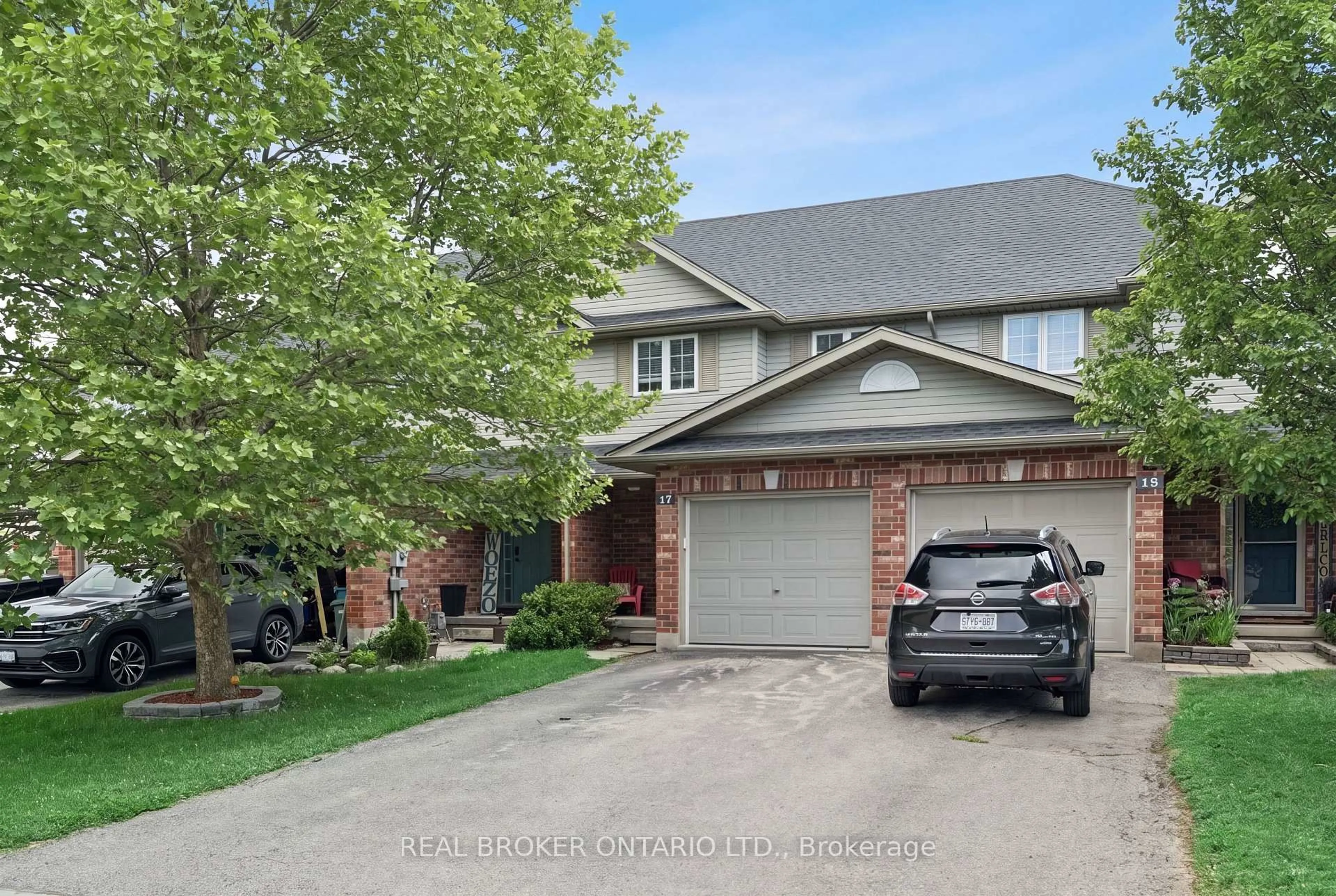 Home with brick exterior material, street for 17 Ralston Dr, Guelph Ontario N1E 0C3