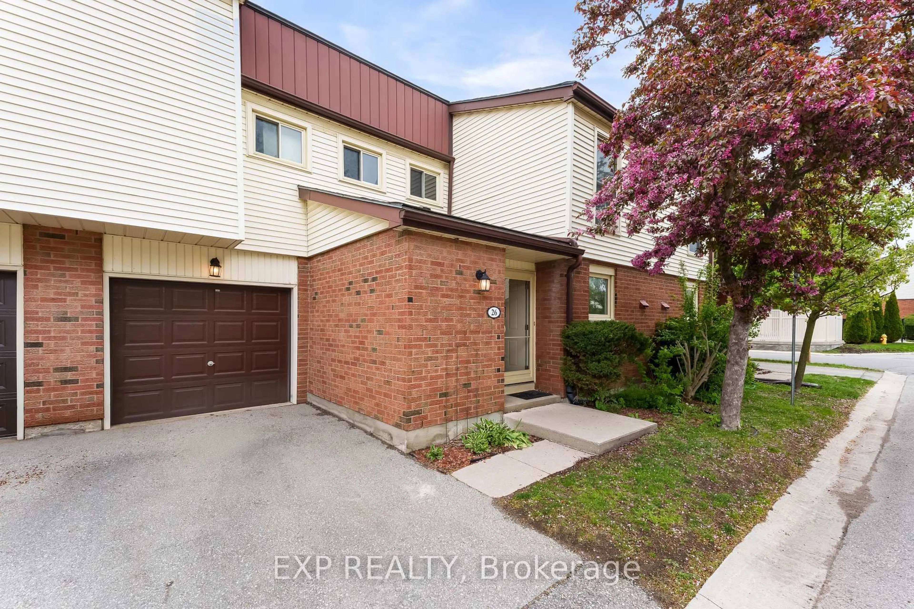 A pic from outside/outdoor area/front of a property/back of a property/a pic from drone, street for 770 Fanshawe park Rd #26, London North Ontario N5X 1L1