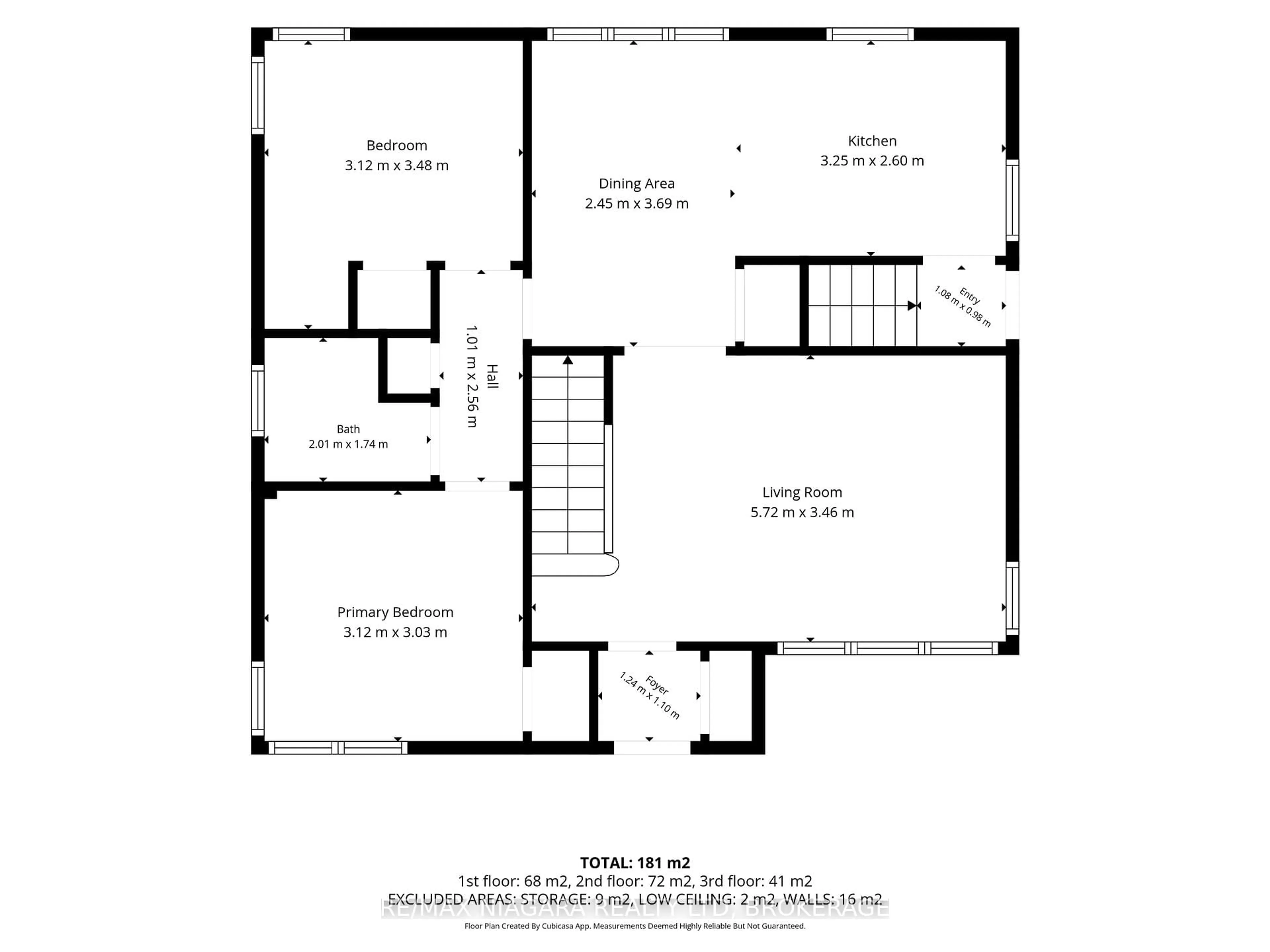 Floor plan for 230 Wellington St, Port Colborne Ontario L3K 2K2