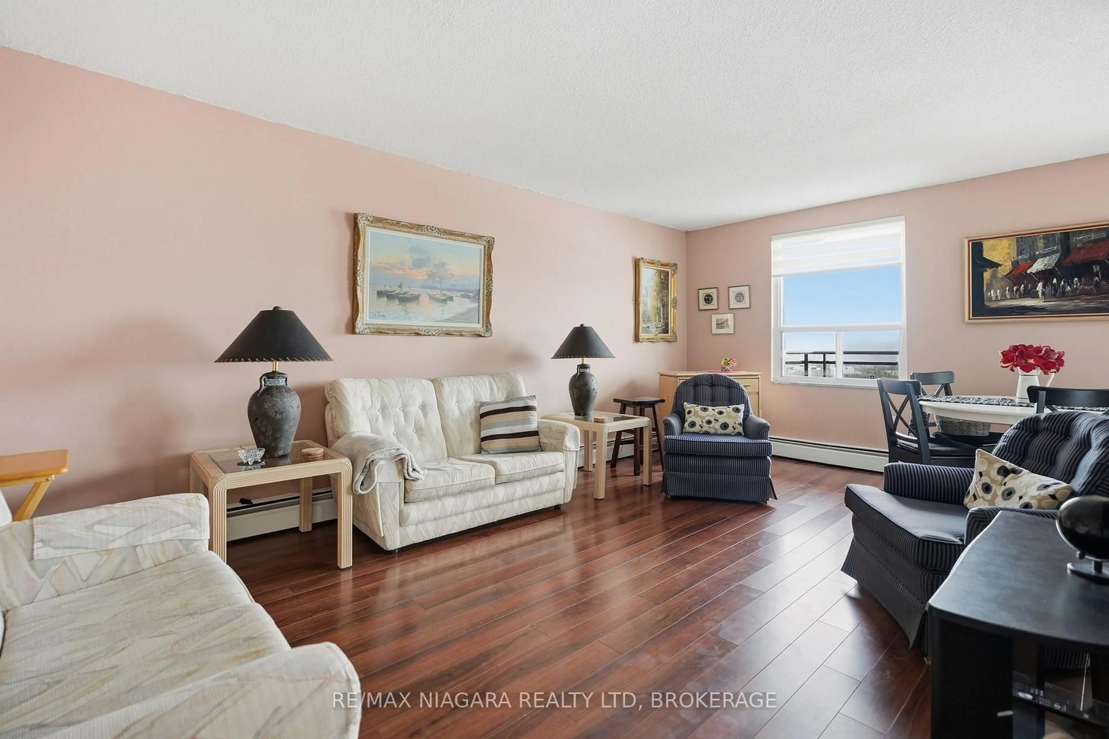 Living room with furniture, unknown for 6390 Huggins St #601, Niagara Falls Ontario L2J 1H1