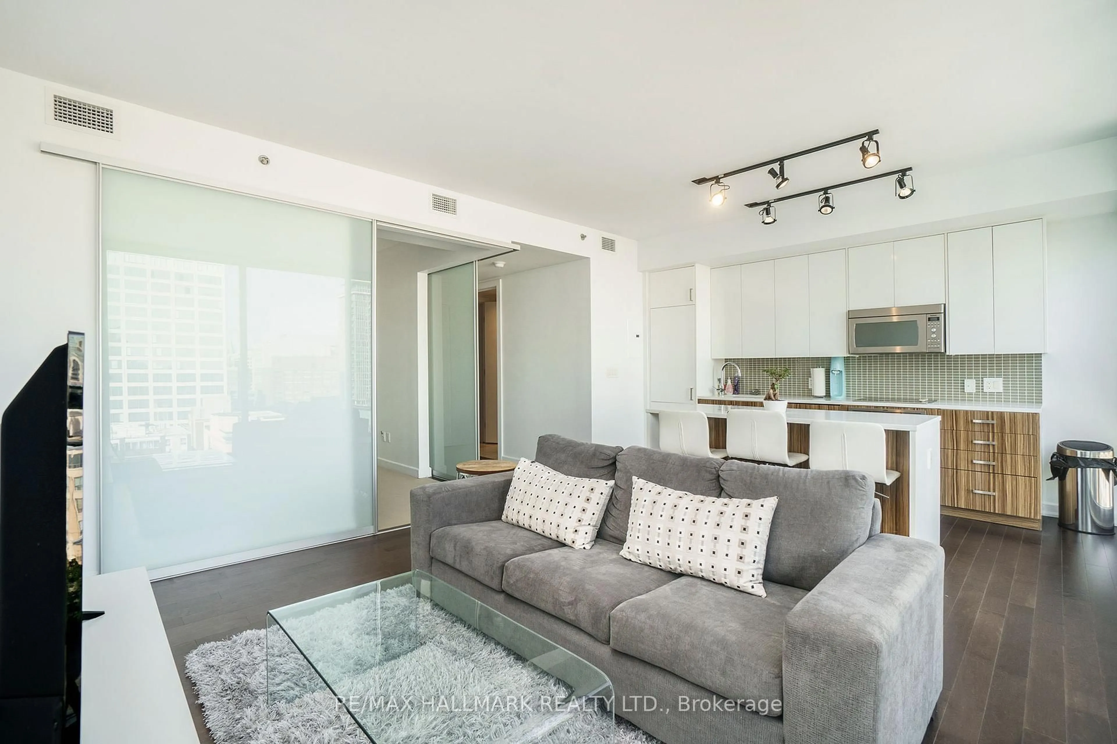 Living room with furniture, unknown for 300 Lisgar St #1113, Ottawa Ontario K2P 0E2