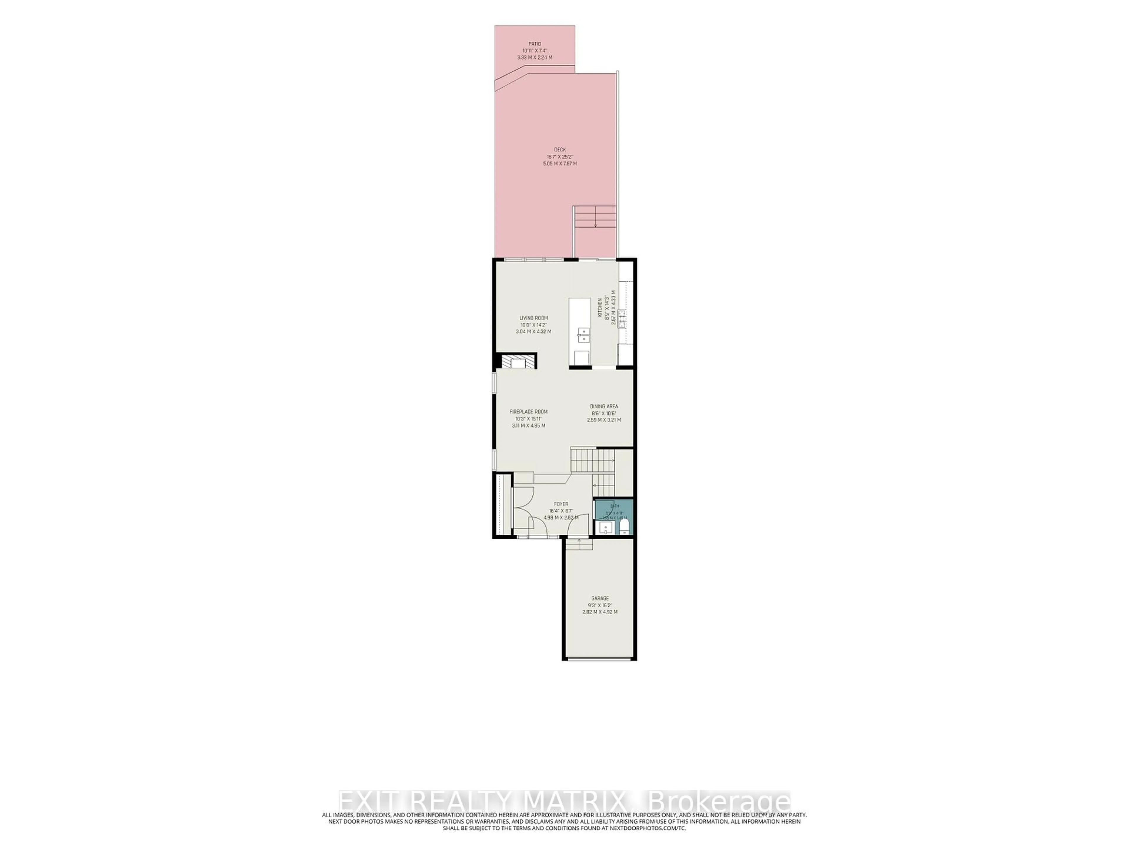 Floor plan for 74 Nutting Cres, Ottawa Ontario K4M 0C3