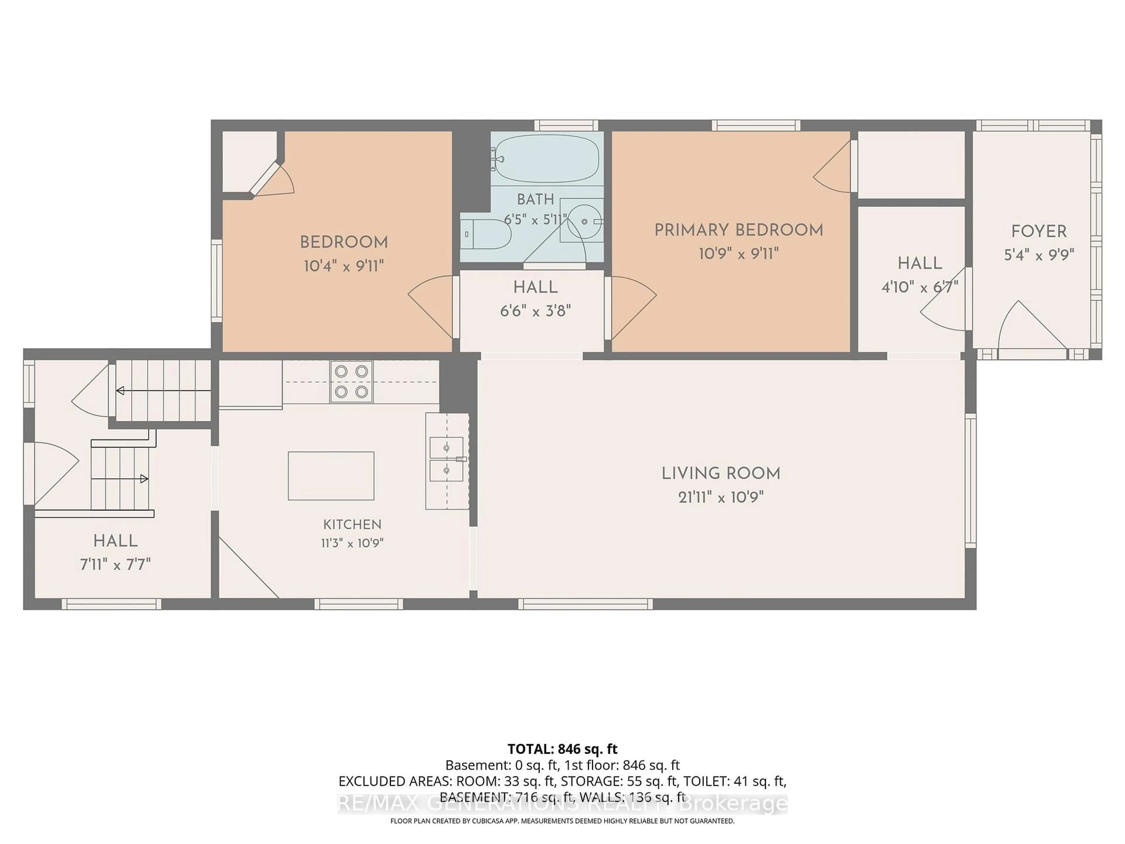 Floor plan for 1209 Brown St, Thunder Bay Ontario P7E 2M3