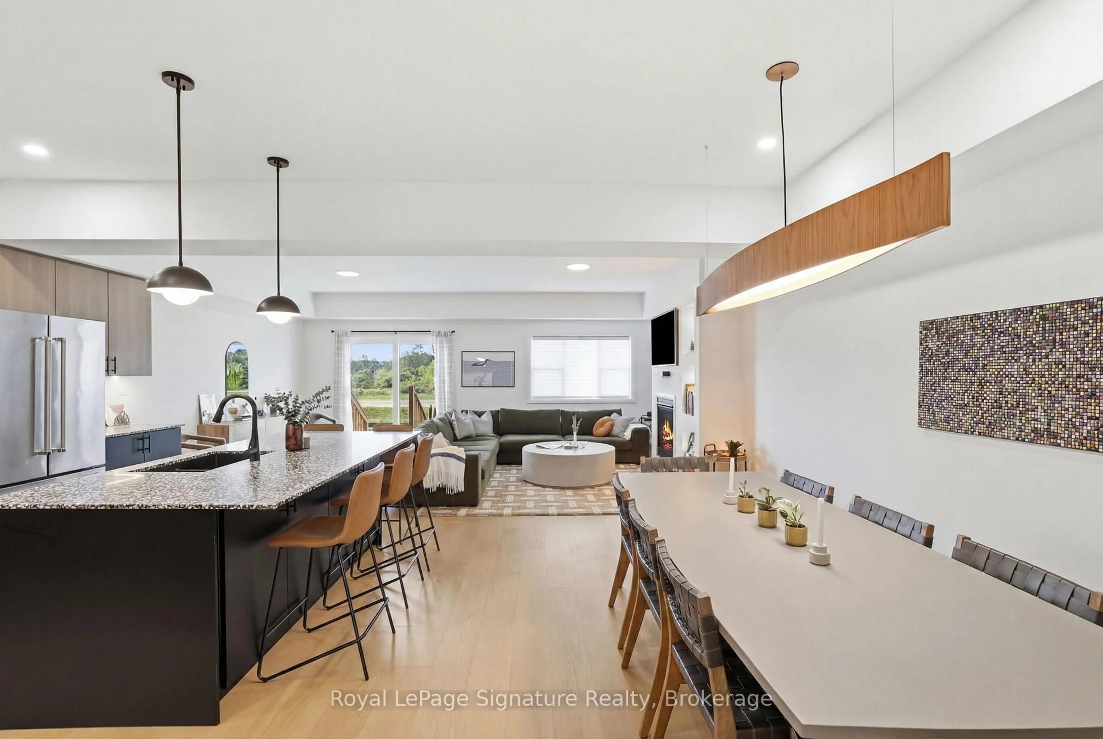 Open concept kitchen, unknown for 172 Equality Dr, Meaford Ontario N4L 0B4
