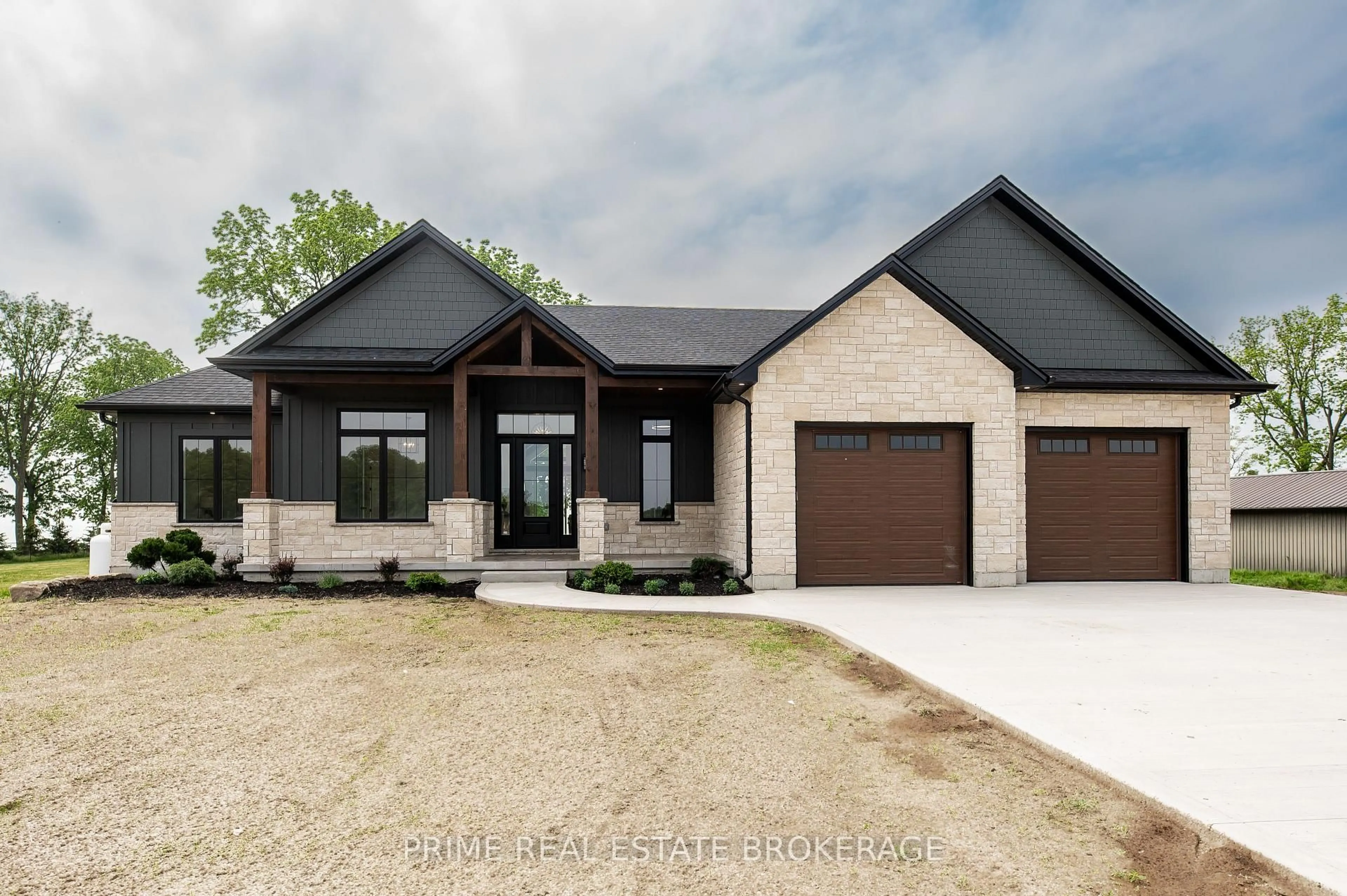 Home with brick exterior material, street for 25 Black Walnut Dr, Norfolk Ontario N0E 1P0