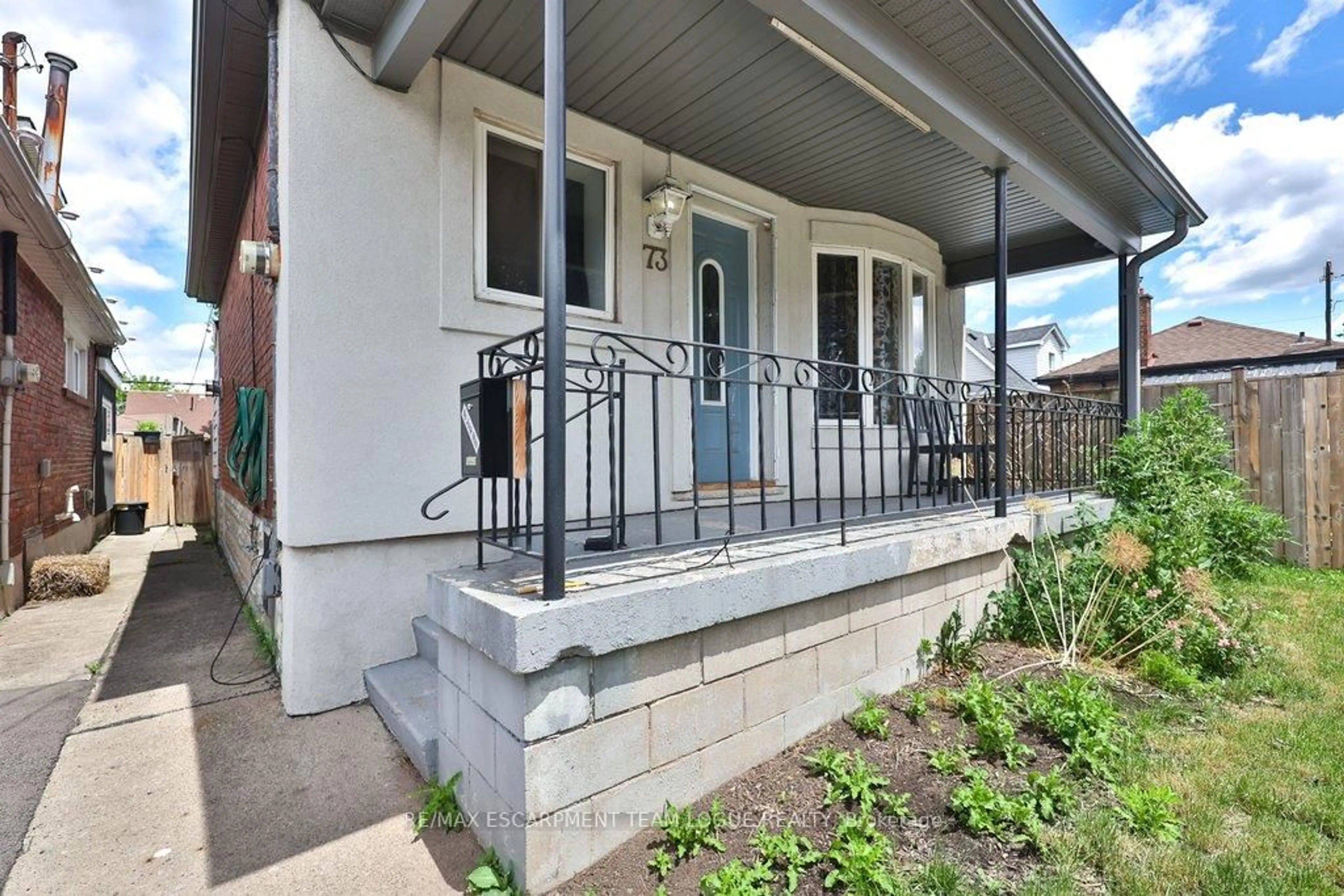 Patio, street for 73 Harrison Ave, Hamilton Ontario L8H 2Z9