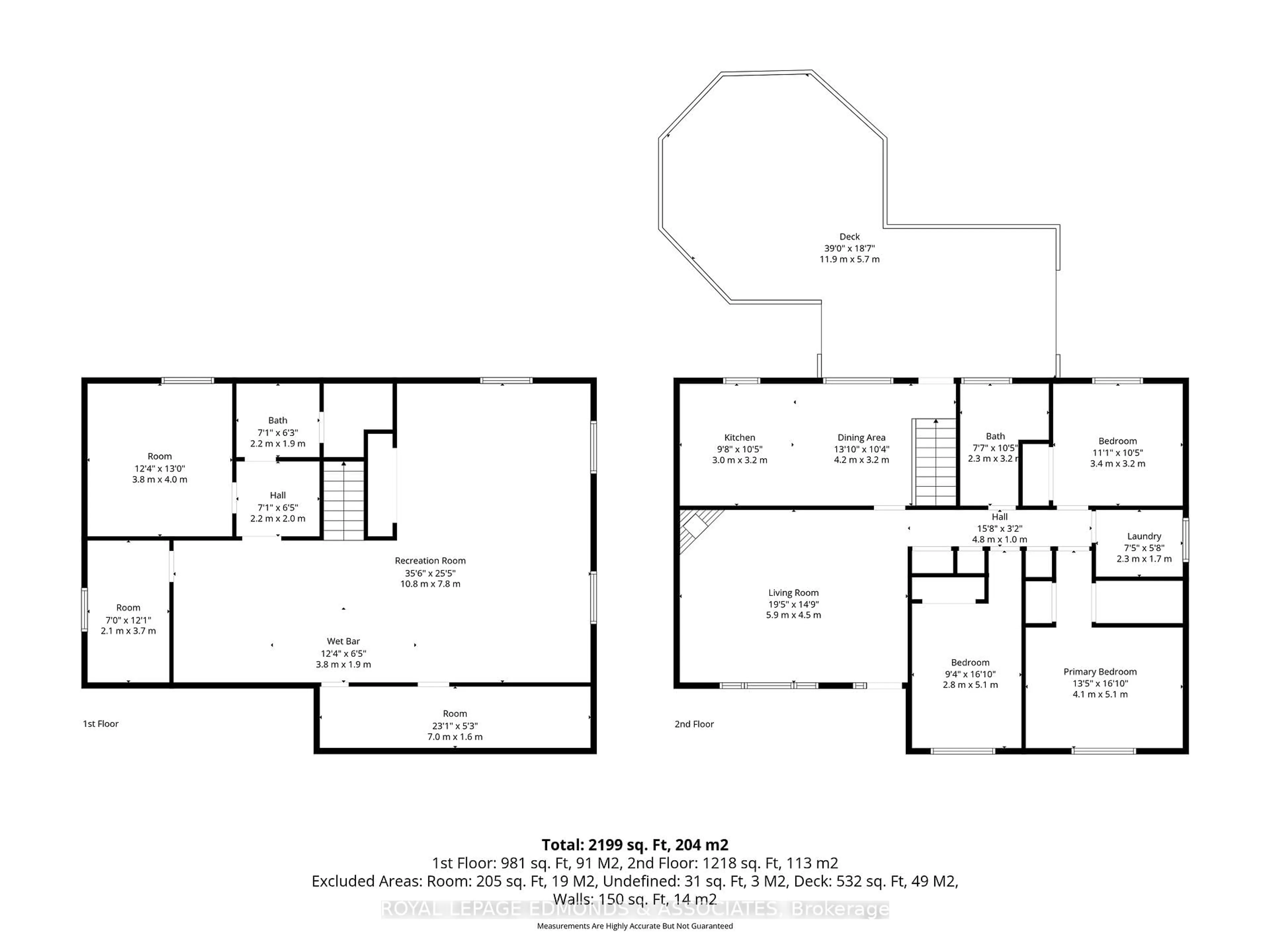 Floor plan for 13 Lacroix Bay Rd, Westmeath Ontario K0J 2L0