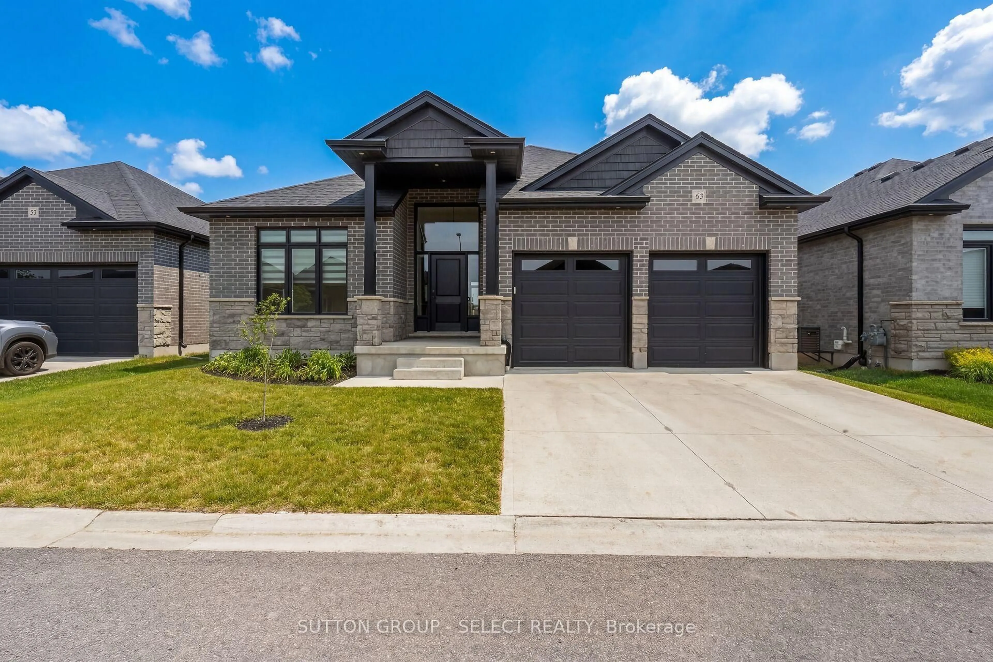 Home with brick exterior material, street for 383 DAVENTRY Way #45, Middlesex Centre Ontario N0L 1R0
