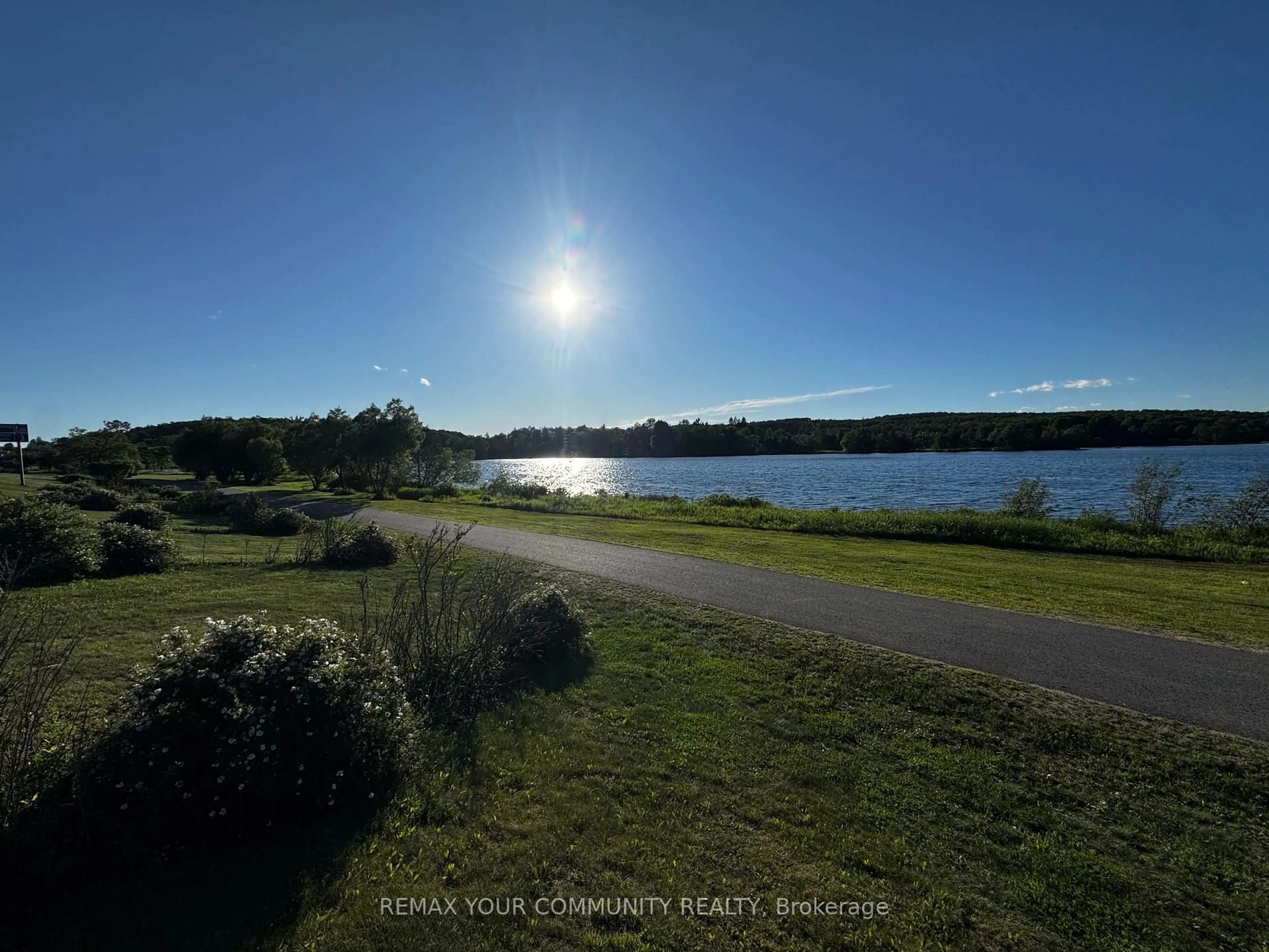 A pic from outside/outdoor area/front of a property/back of a property/a pic from drone, water/lake/river/ocean view for 1025 Meadowview Rd, Dysart et al Ontario K0M 1S0