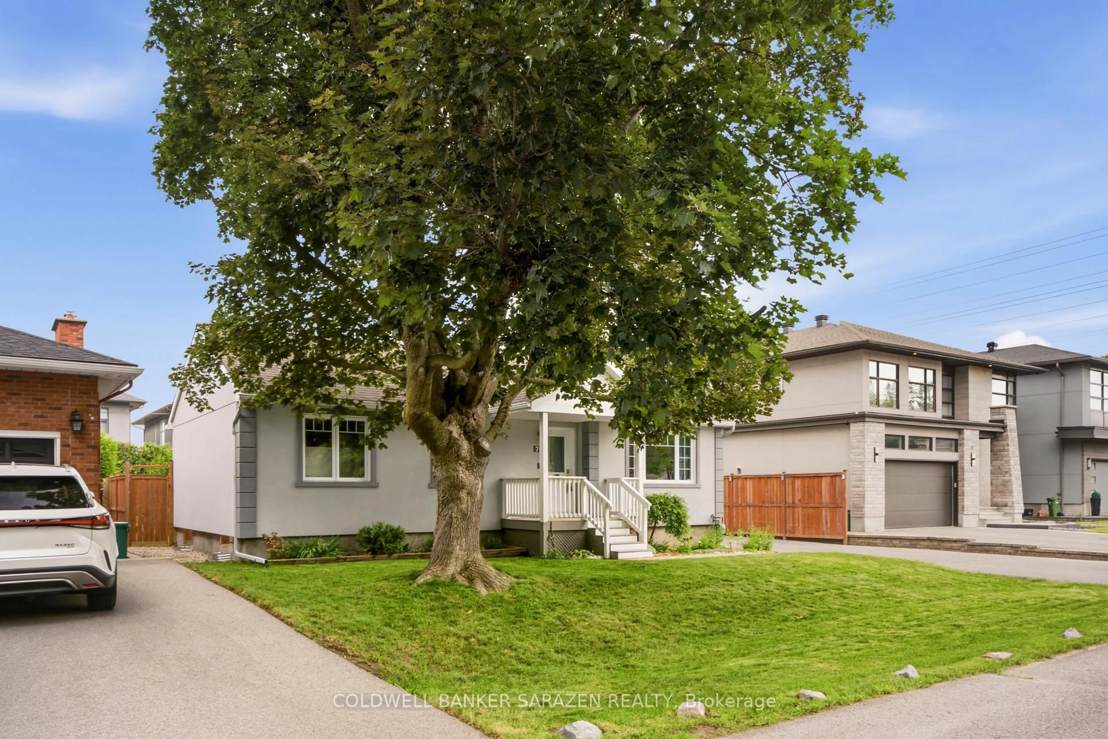 Home with vinyl exterior material, street for 79 St Claire Ave, Ottawa Ontario K2G 2A5