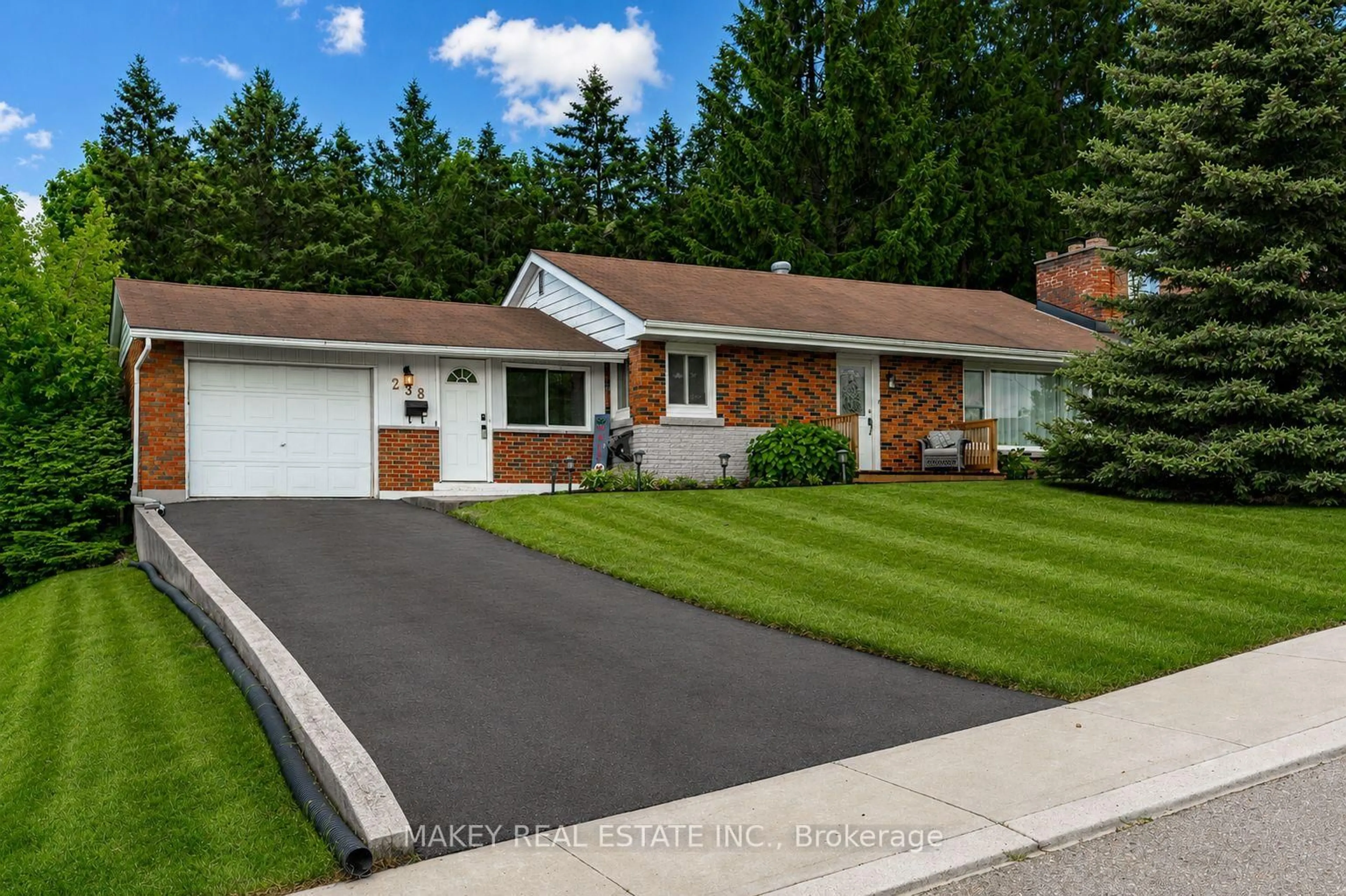 Home with vinyl exterior material, street for 238 Catharine St, Woodstock Ontario N4S 2K7
