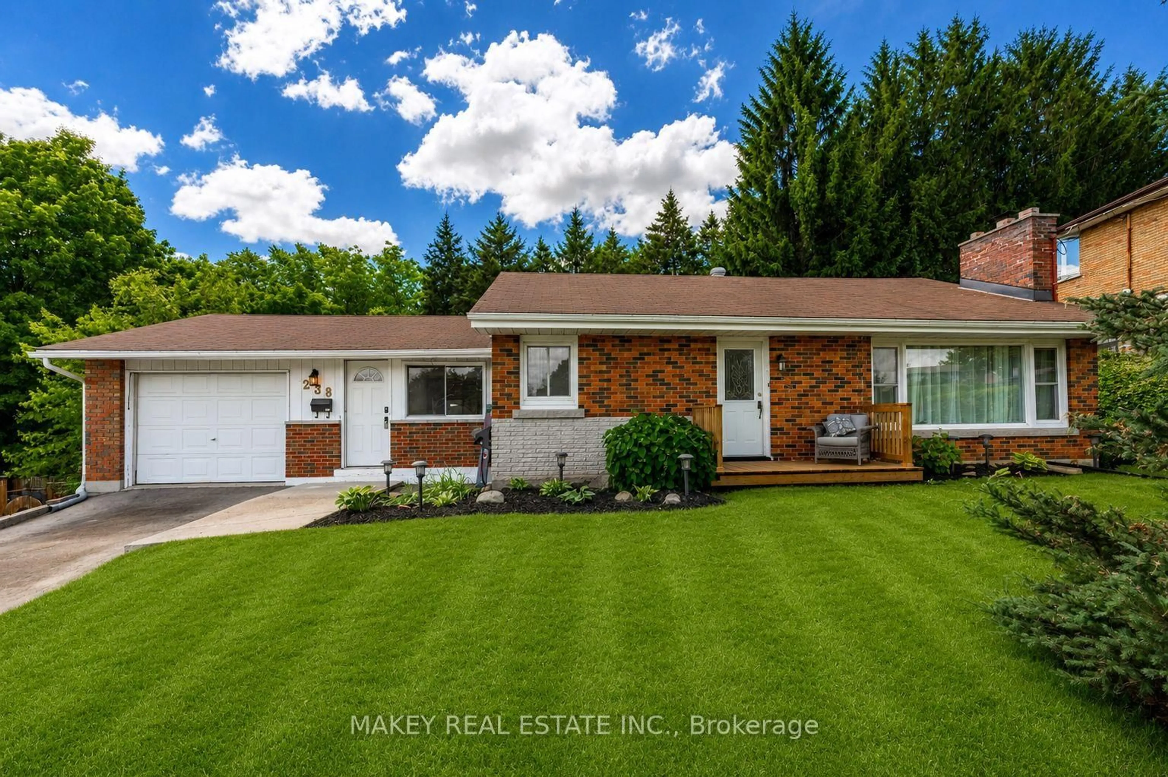 Home with vinyl exterior material, street for 238 Catharine St, Woodstock Ontario N4S 2K7