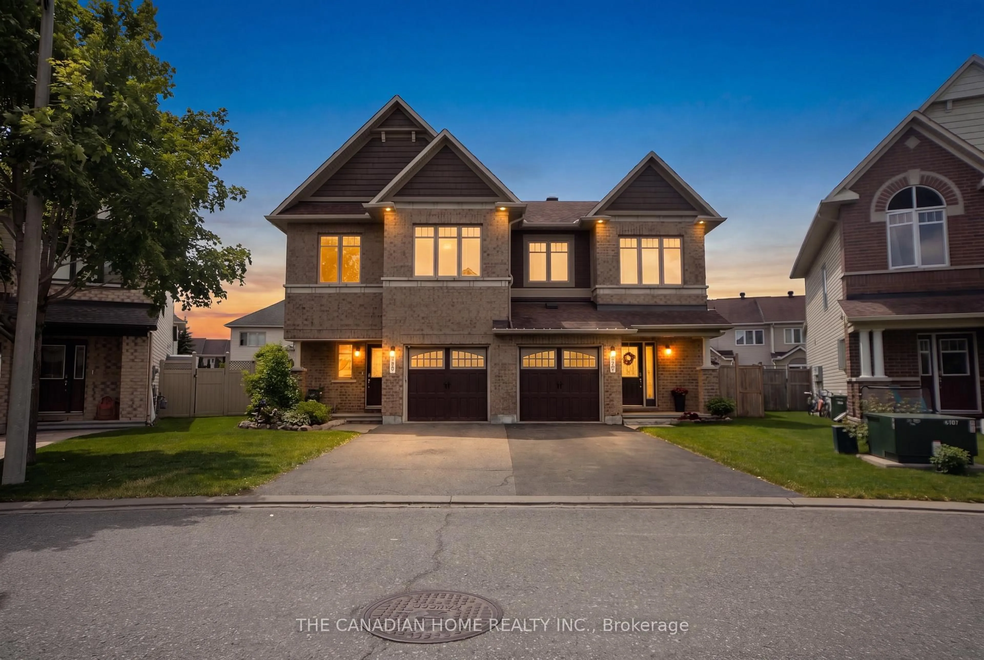 Home with brick exterior material, street for 223 Garrity Cres, Ottawa Ontario K2J 3T7