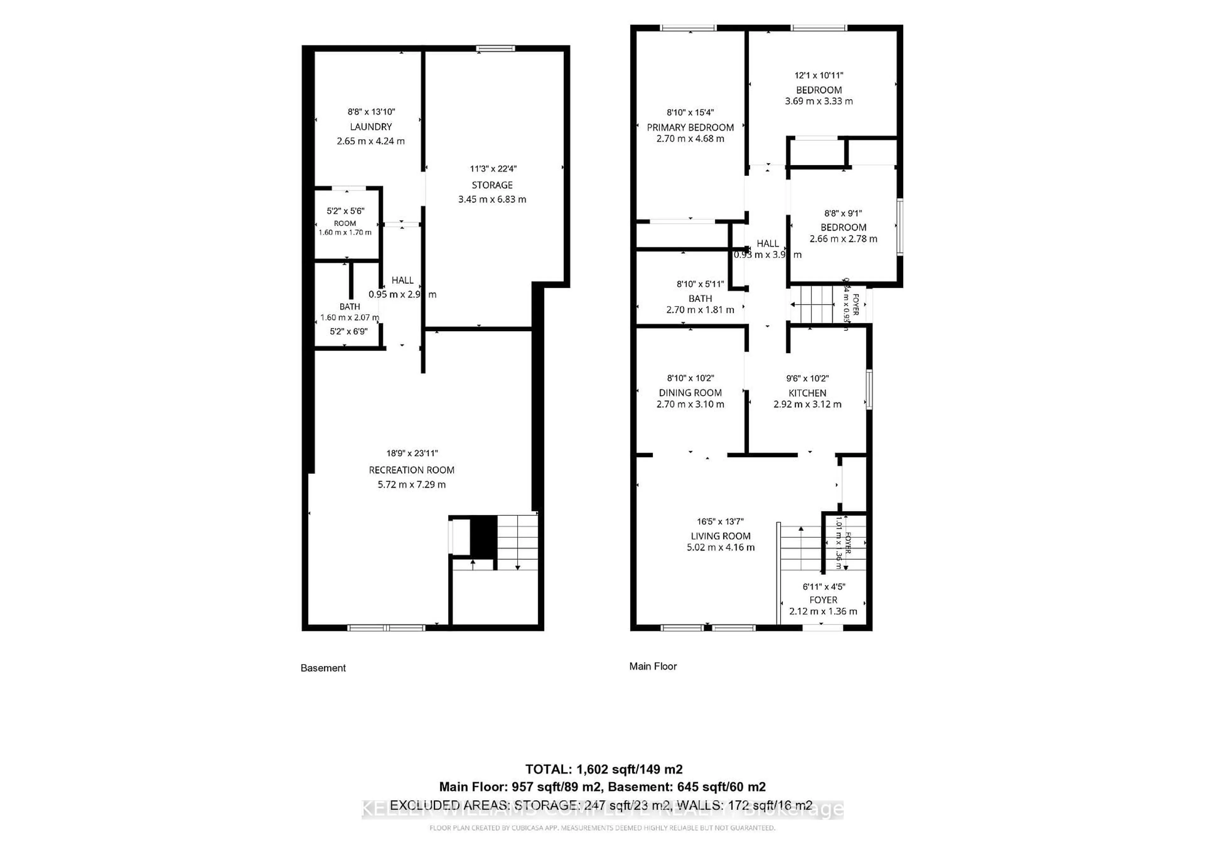 Floor plan for 228 Golden Orchard Dr, Hamilton Ontario L9C 6J7