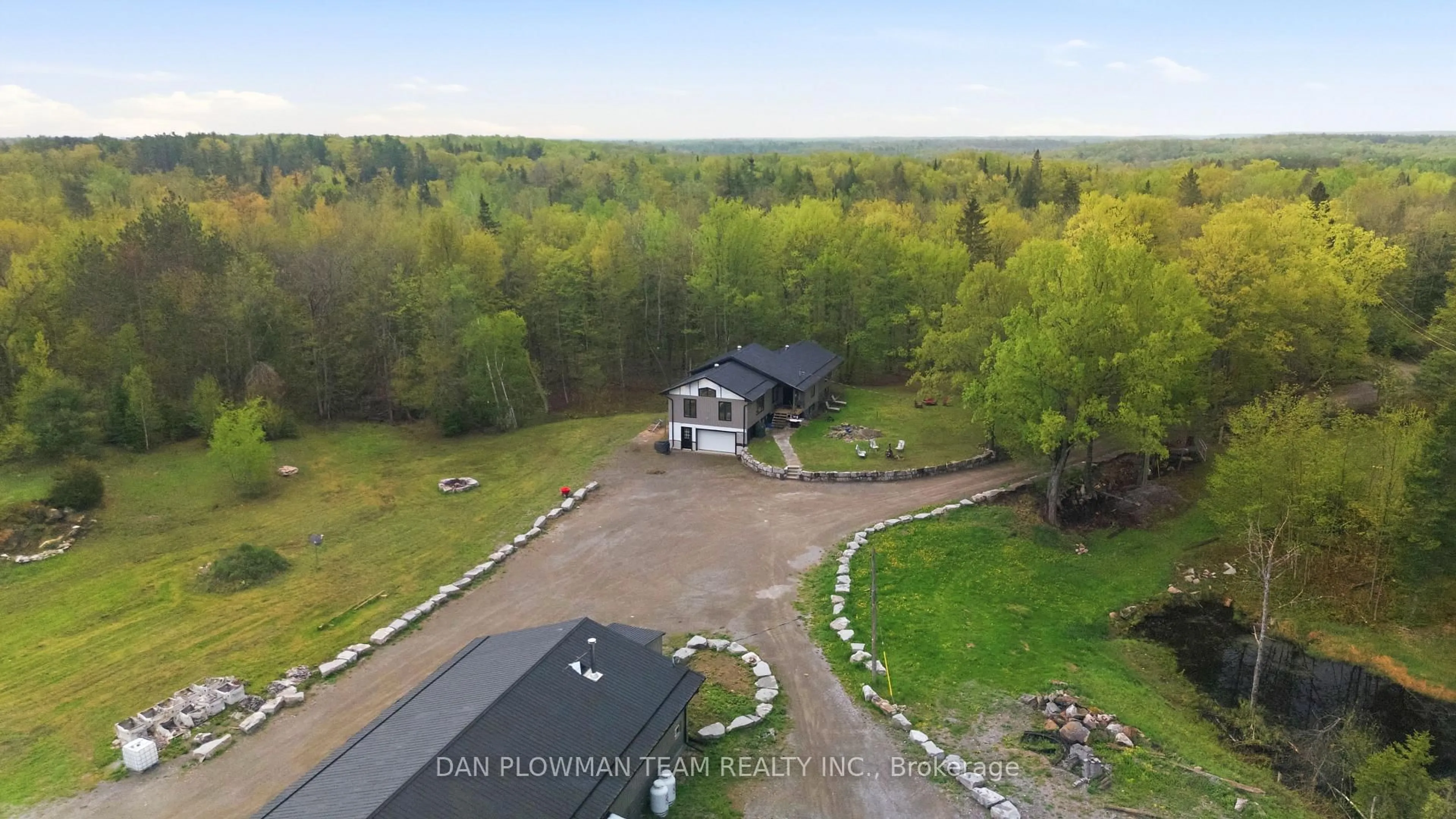 A pic from outside/outdoor area/front of a property/back of a property/a pic from drone, water/lake/river/ocean view for 377 Balmer Rd, North Kawartha Ontario K0L 1A0