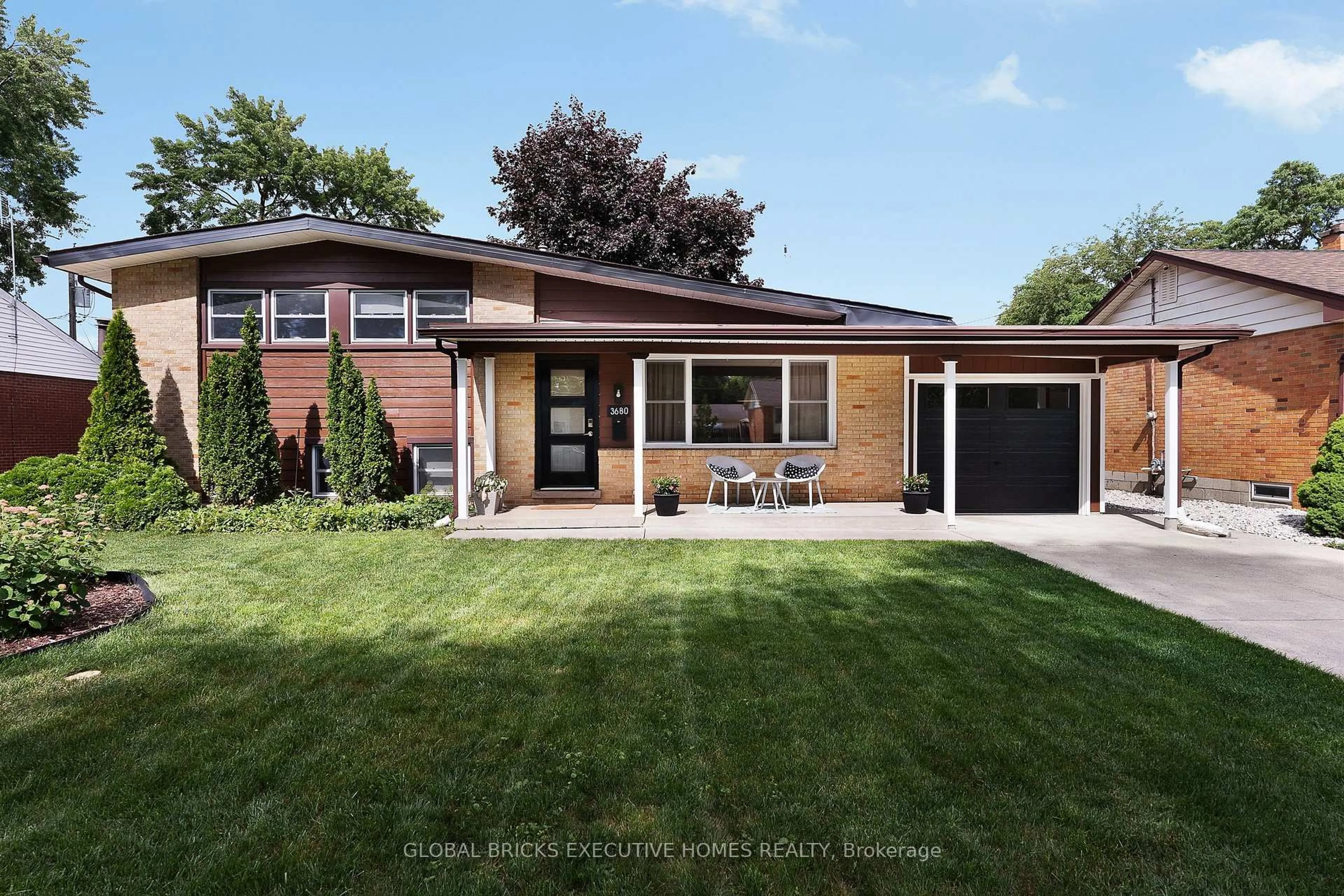 Home with brick exterior material, street for 3680 Roxborough Blvd, Windsor Ontario N9E 3A2