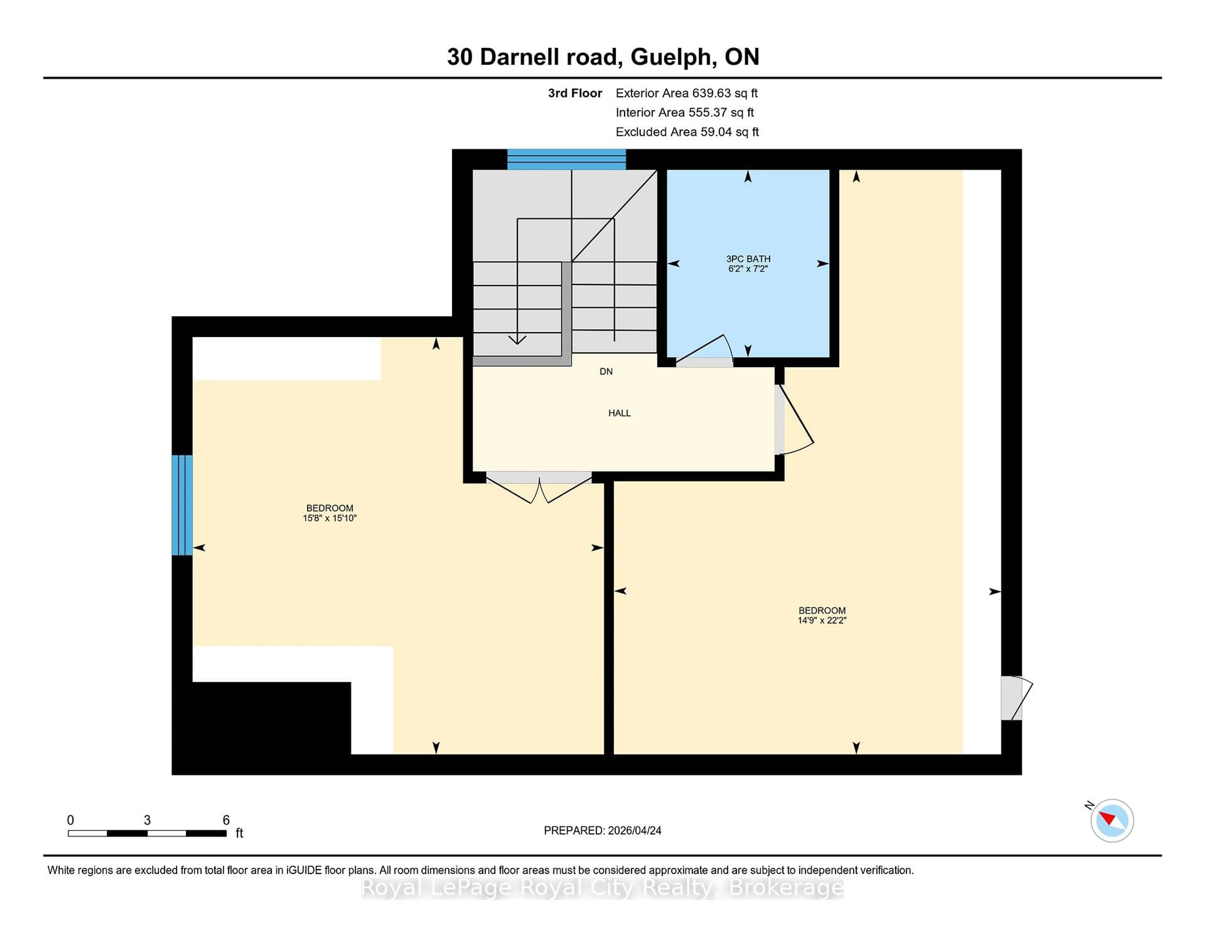 Floor plan for 30 Darnell Rd, Guelph Ontario N1G 5K3