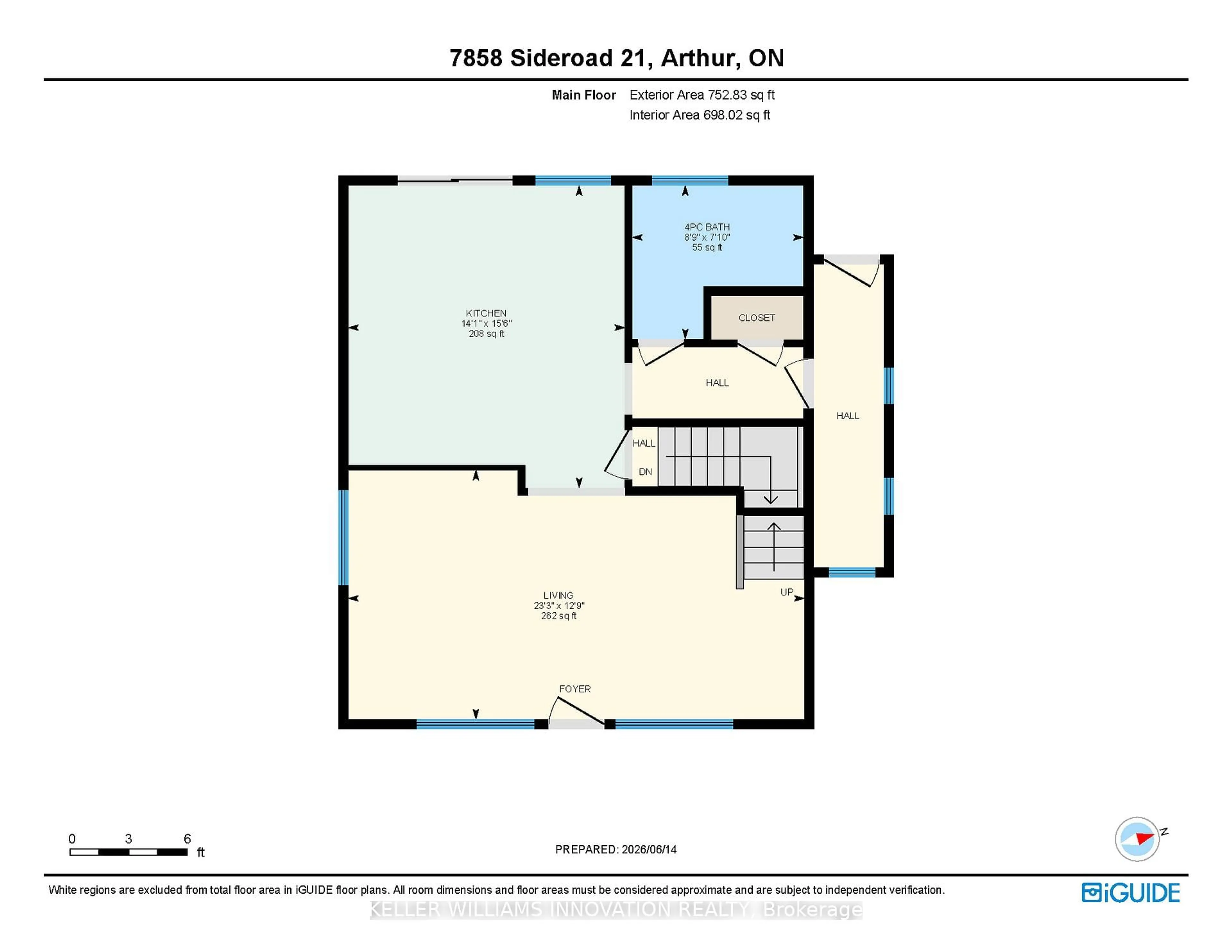 Floor plan for 7858 Sideroad 21, Centre Wellington Ontario N0G 1A0