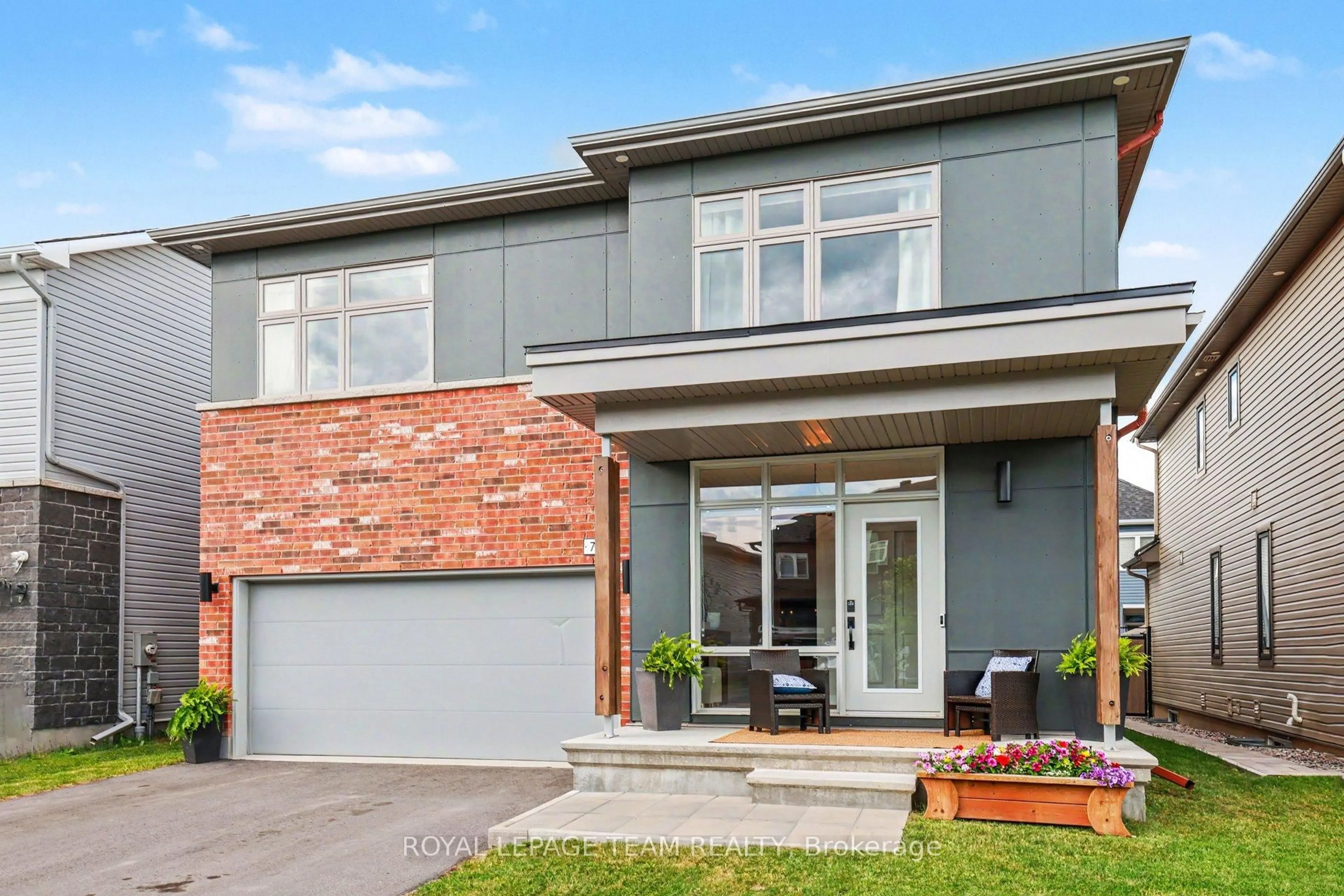Home with brick exterior material, street for 747 Petanque Cres, Ottawa Ontario K4A 5L7