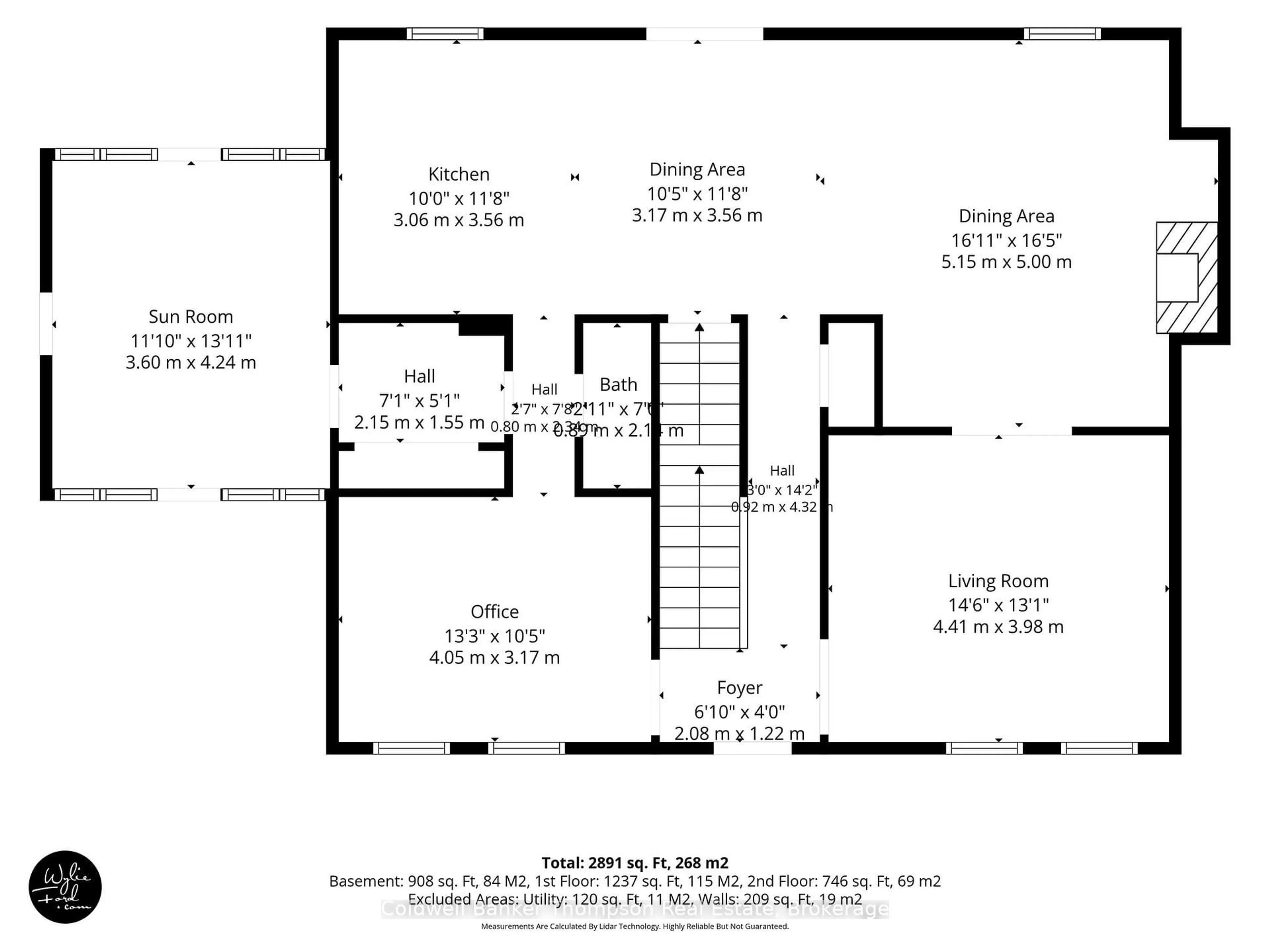 Floor plan for 1864 Brunel Rd, Huntsville Ontario P1H 2J3