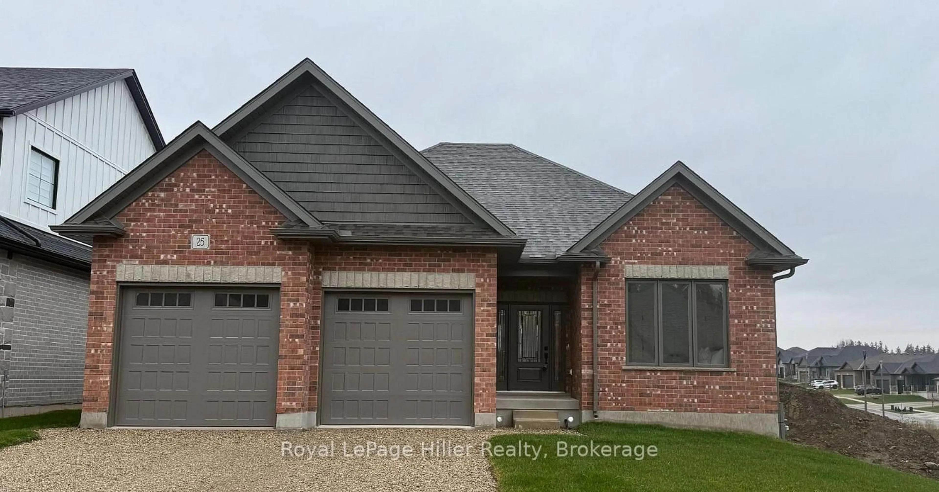 Home with brick exterior material, street for 25 Avery Pl, Perth East Ontario N0K 1M0