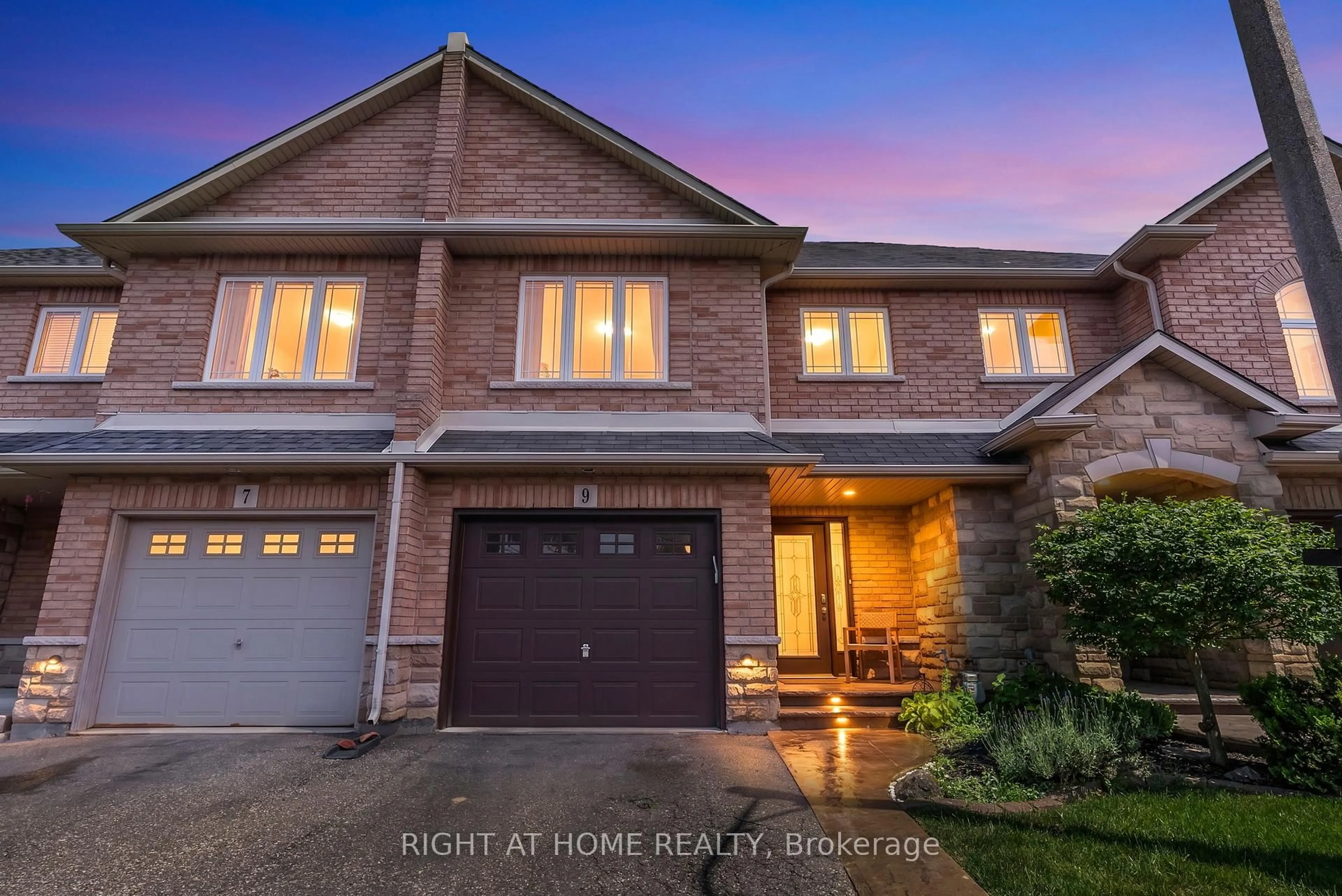 Home with brick exterior material, street for 9 Periwinkle Dr, Hamilton Ontario L0R 1P0