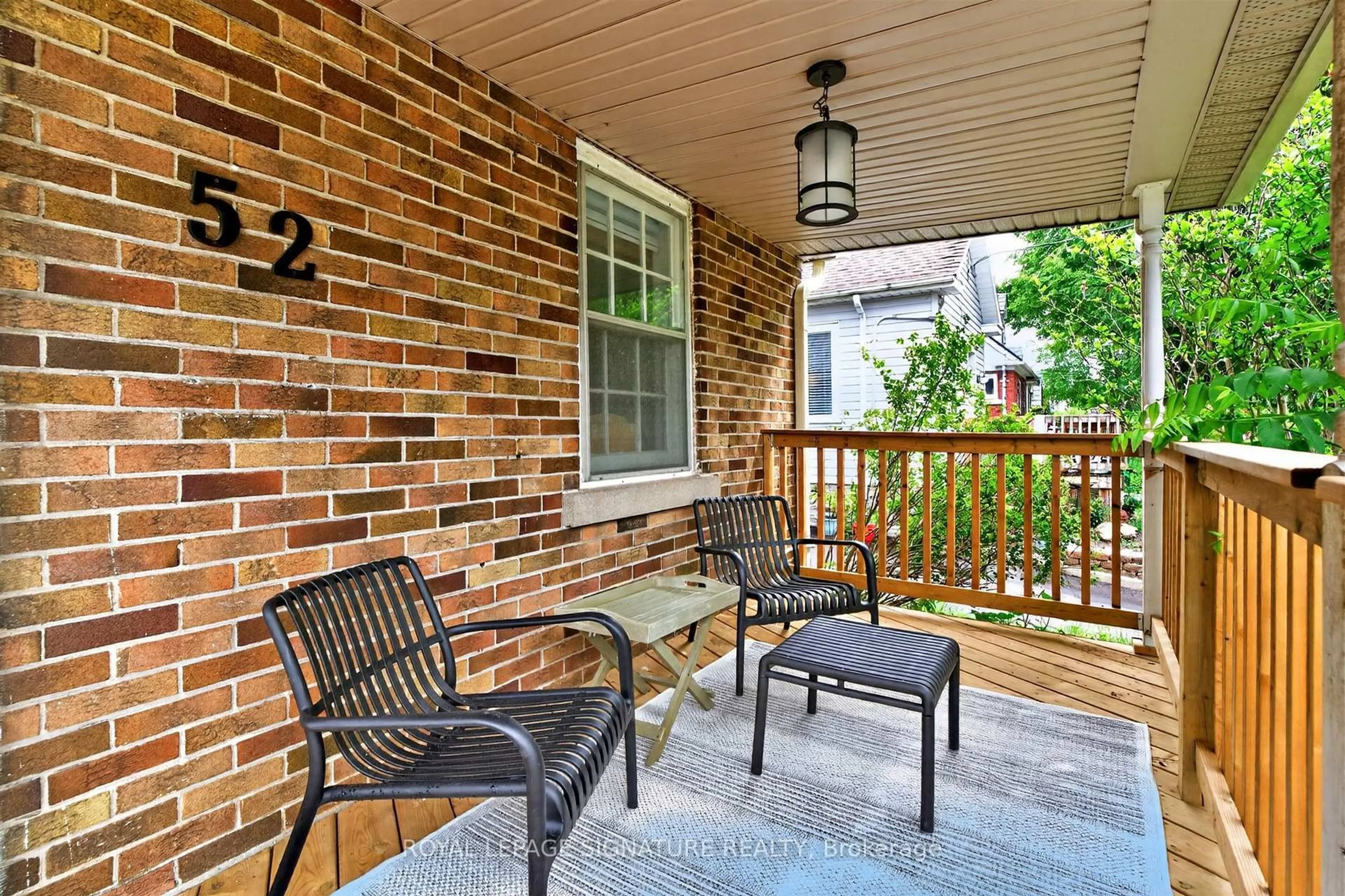 Patio, street for 52 Dane St, Kitchener Ontario N2H 3H7