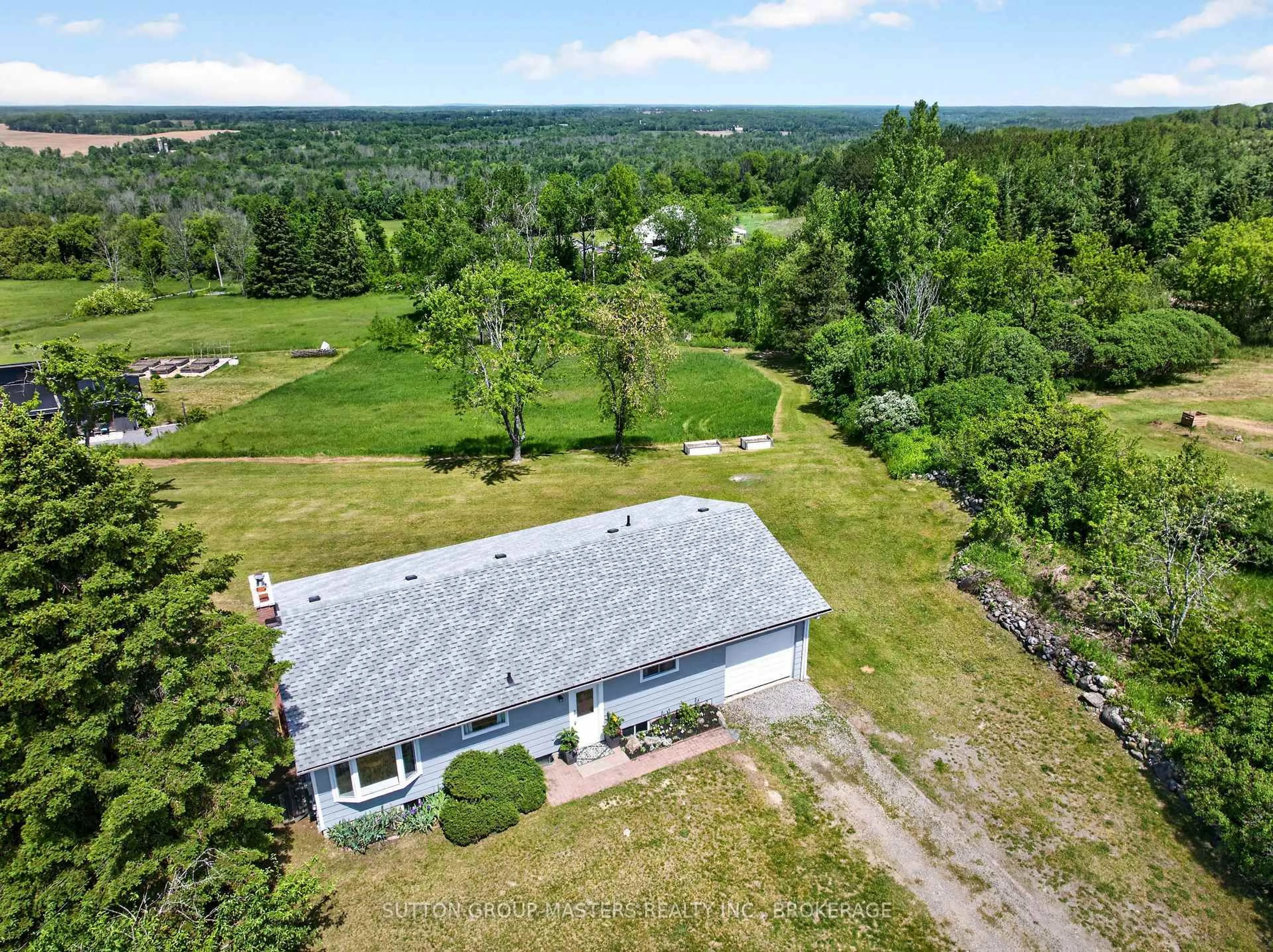 A pic from outside/outdoor area/front of a property/back of a property/a pic from drone, unknown for 735 Moira Rd, Stirling Ontario K0K 3E0