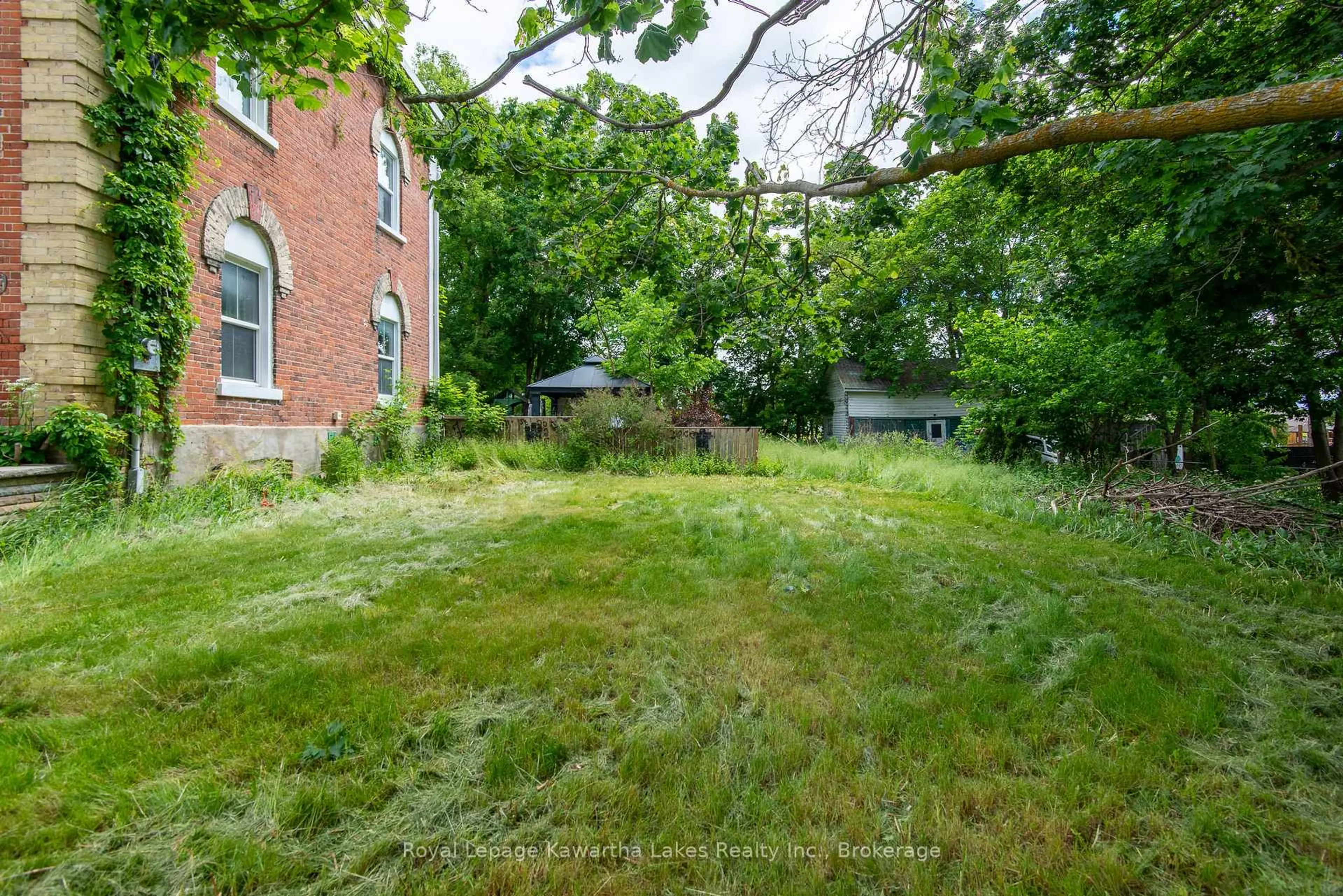A pic from outside/outdoor area/front of a property/back of a property/a pic from drone, street for 119 Agnes St, Kawartha Lakes Ontario K0M 2T0