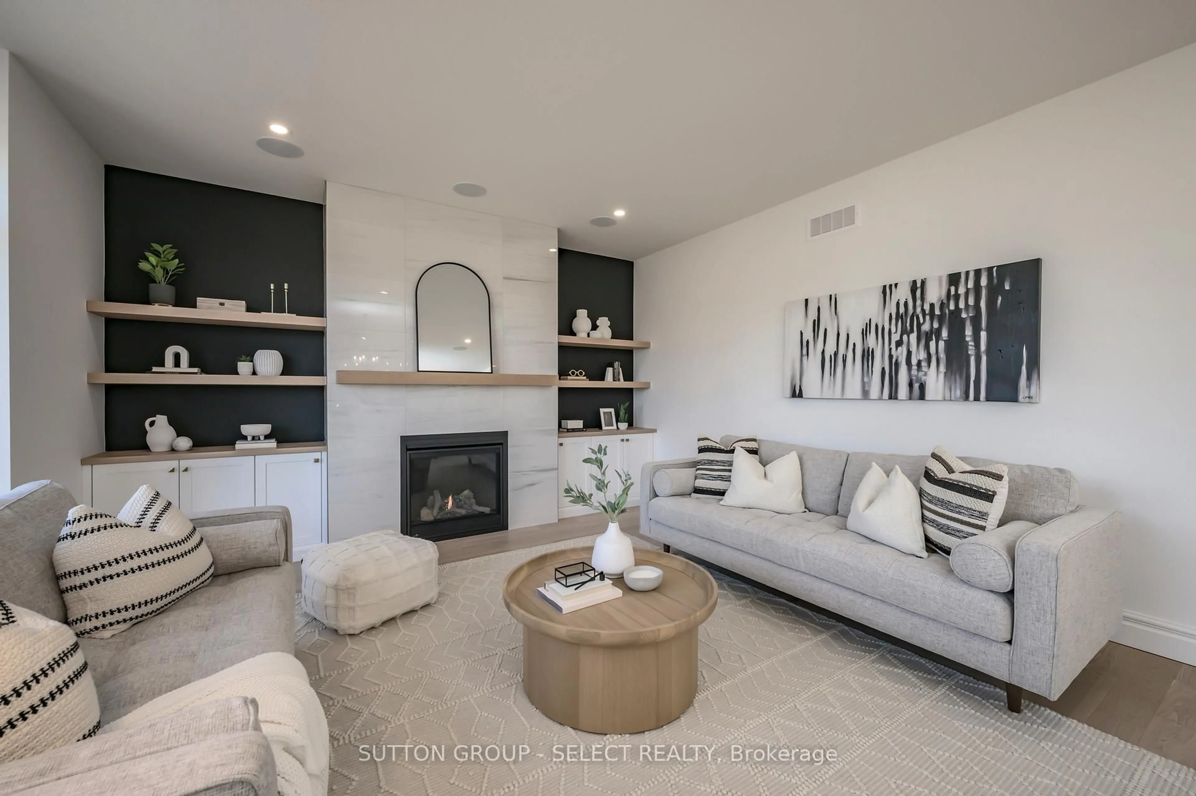 Living room with furniture, unknown for 210 Harvest Lane, Thames Centre Ontario N0L 1G0