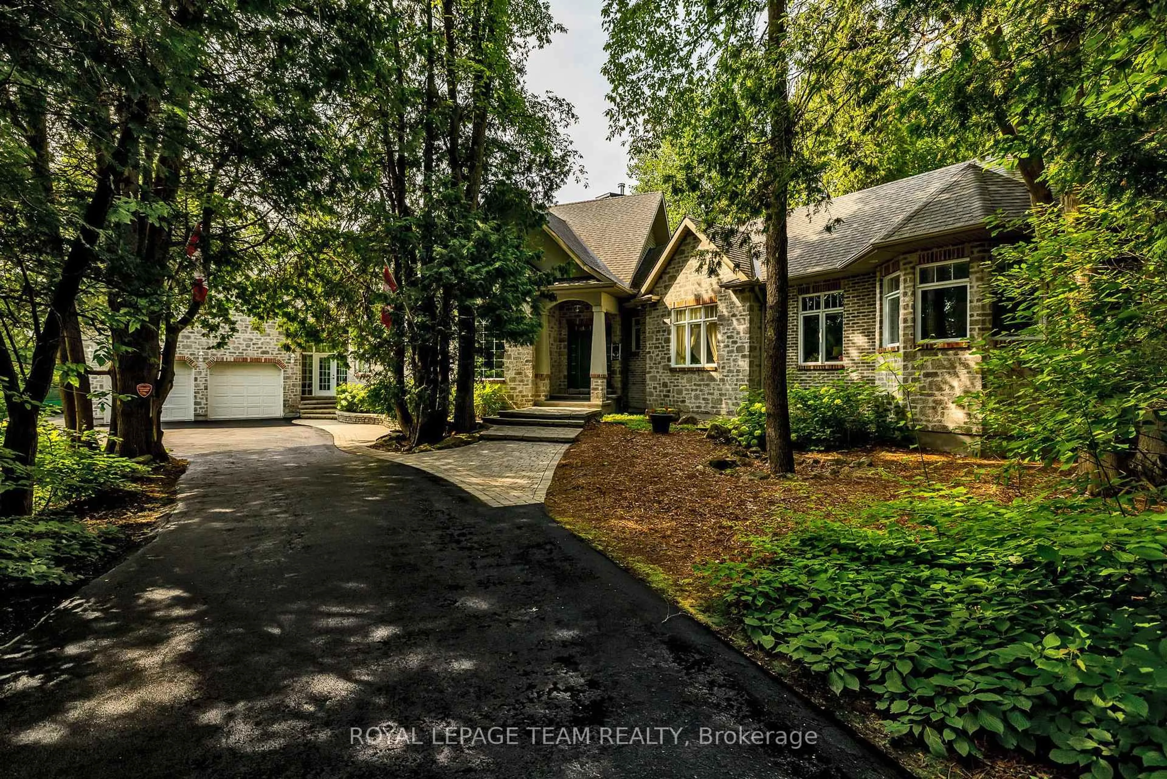 Home with brick exterior material, street for 6196 Deermeadow Dr, Ottawa Ontario K4P 1M9