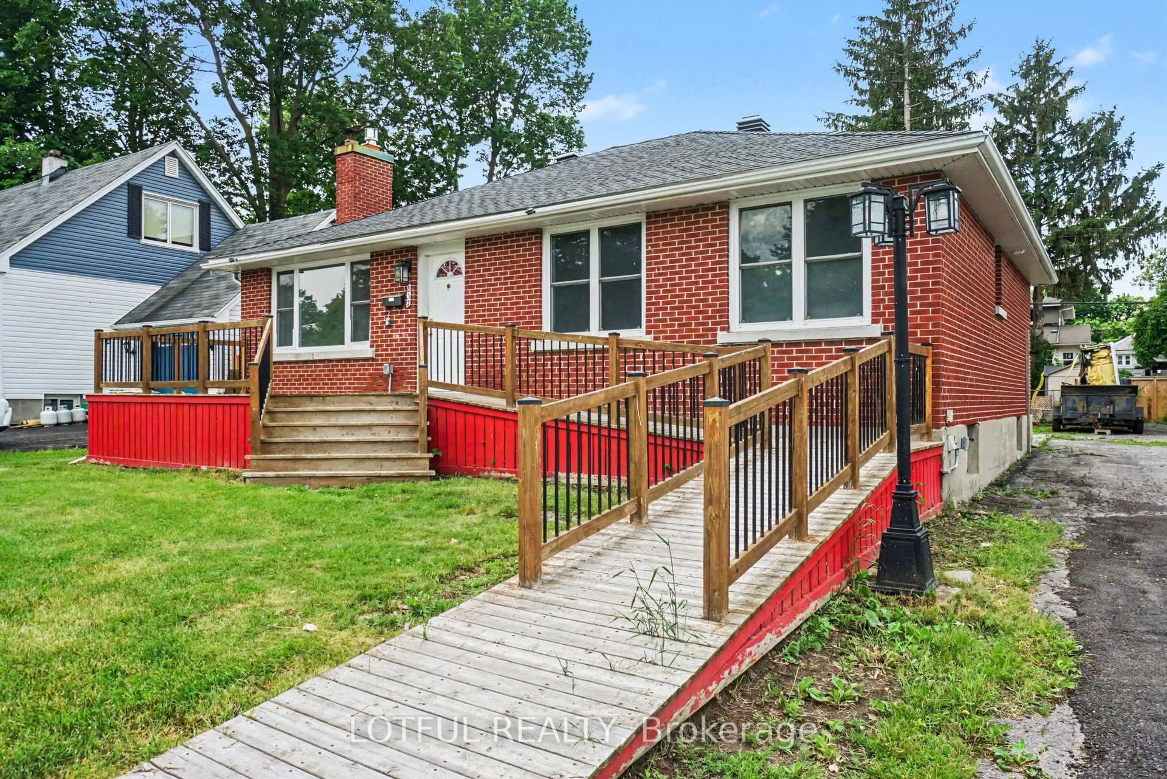 Home with brick exterior material, street for 832 Rex Ave, Ottawa Ontario K2A 2P5