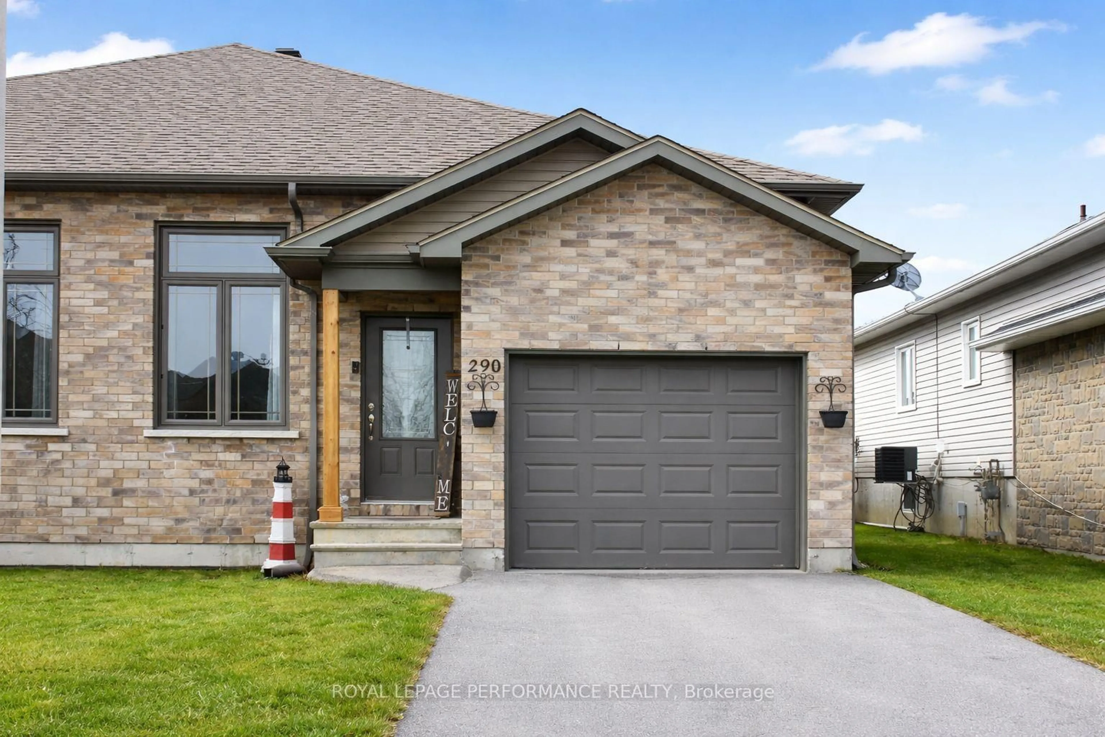 Home with brick exterior material, street for 290 Glen Nora Dr, Cornwall Ontario K6H 0A8