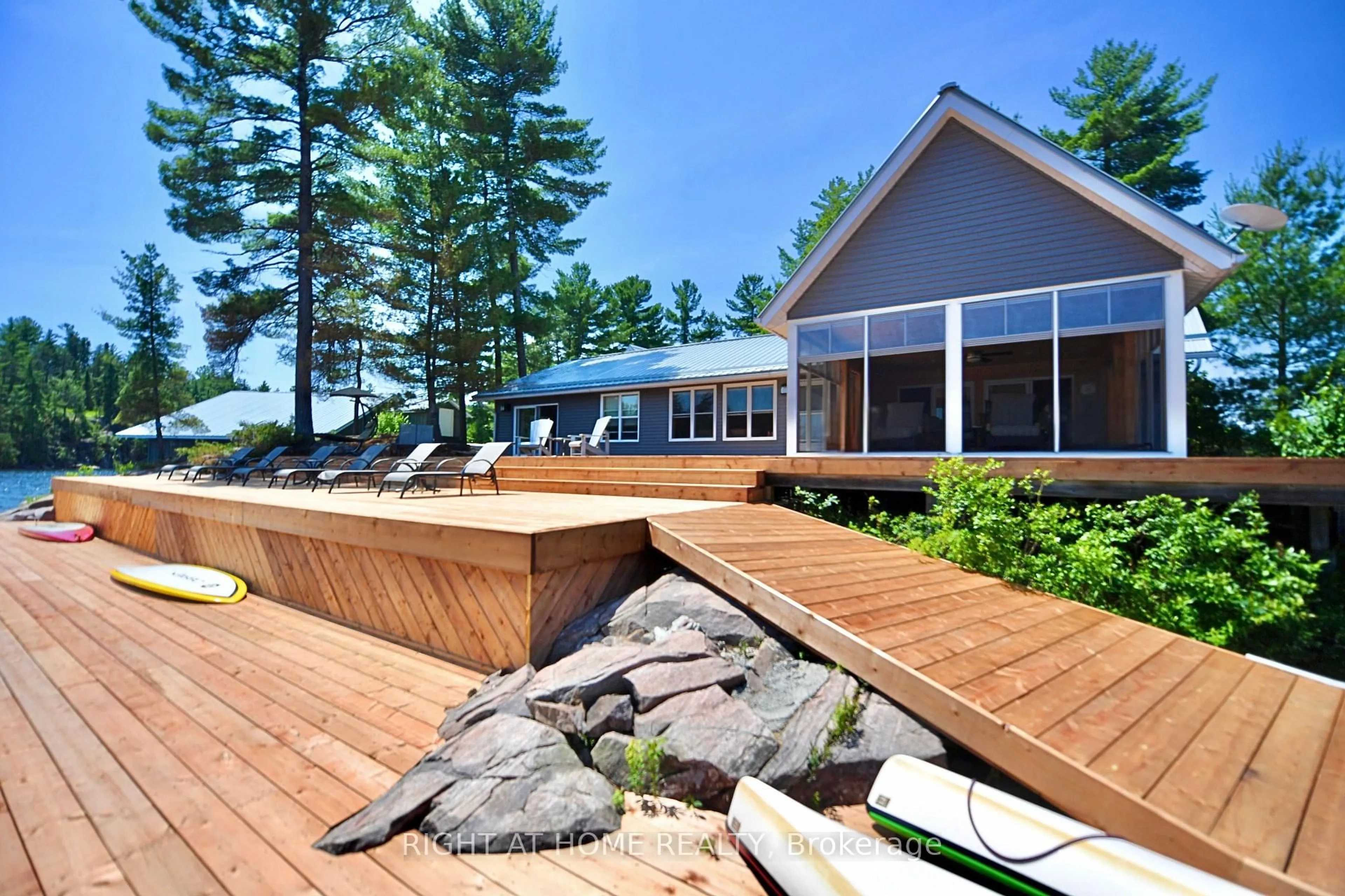 Patio, water/lake/river/ocean view for PCL 15460 Island 166 Island, West Nipissing Ontario P0M 2N1