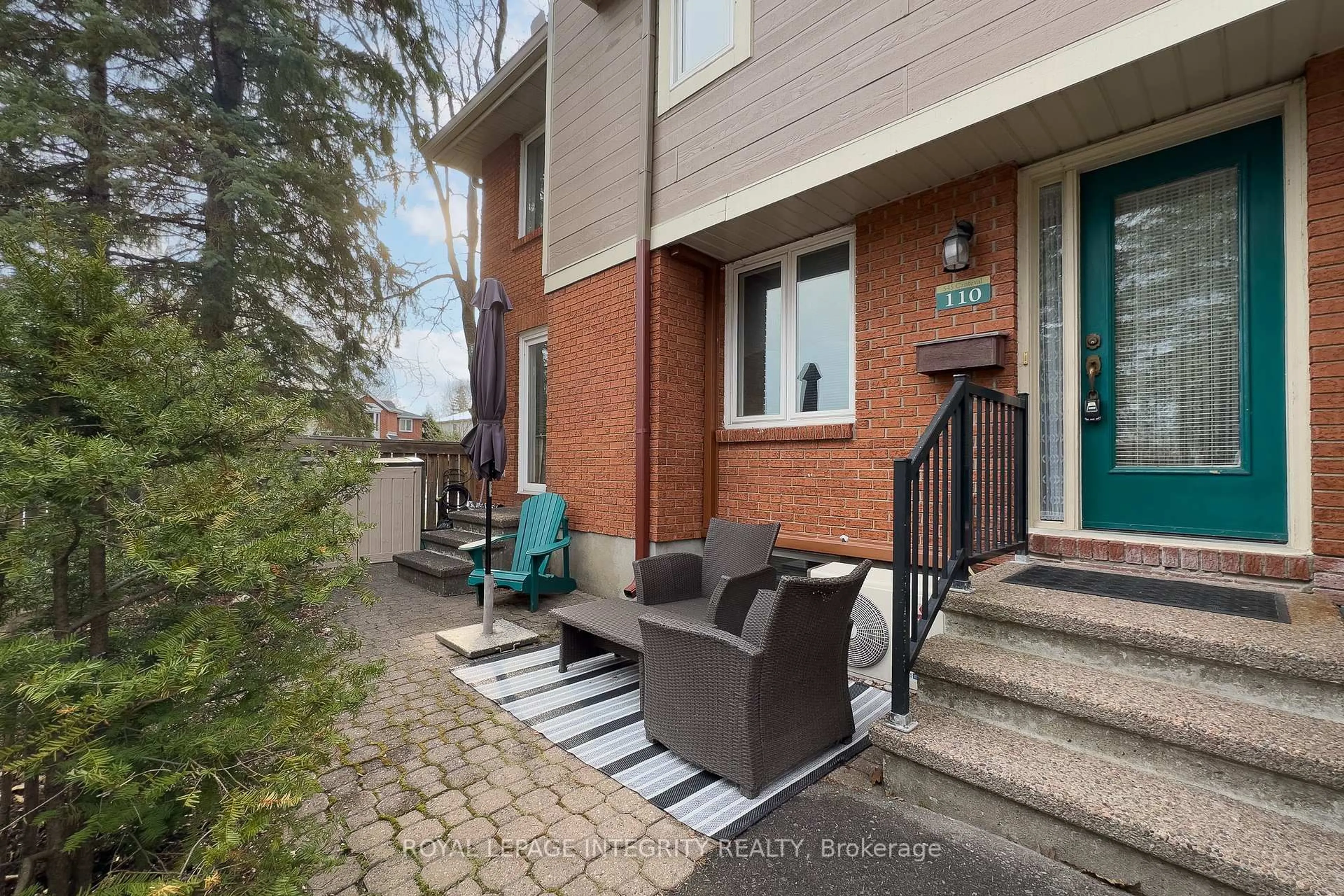 Patio, street for 545 Canteval Terr #110, Ottawa Ontario K4A 2E4